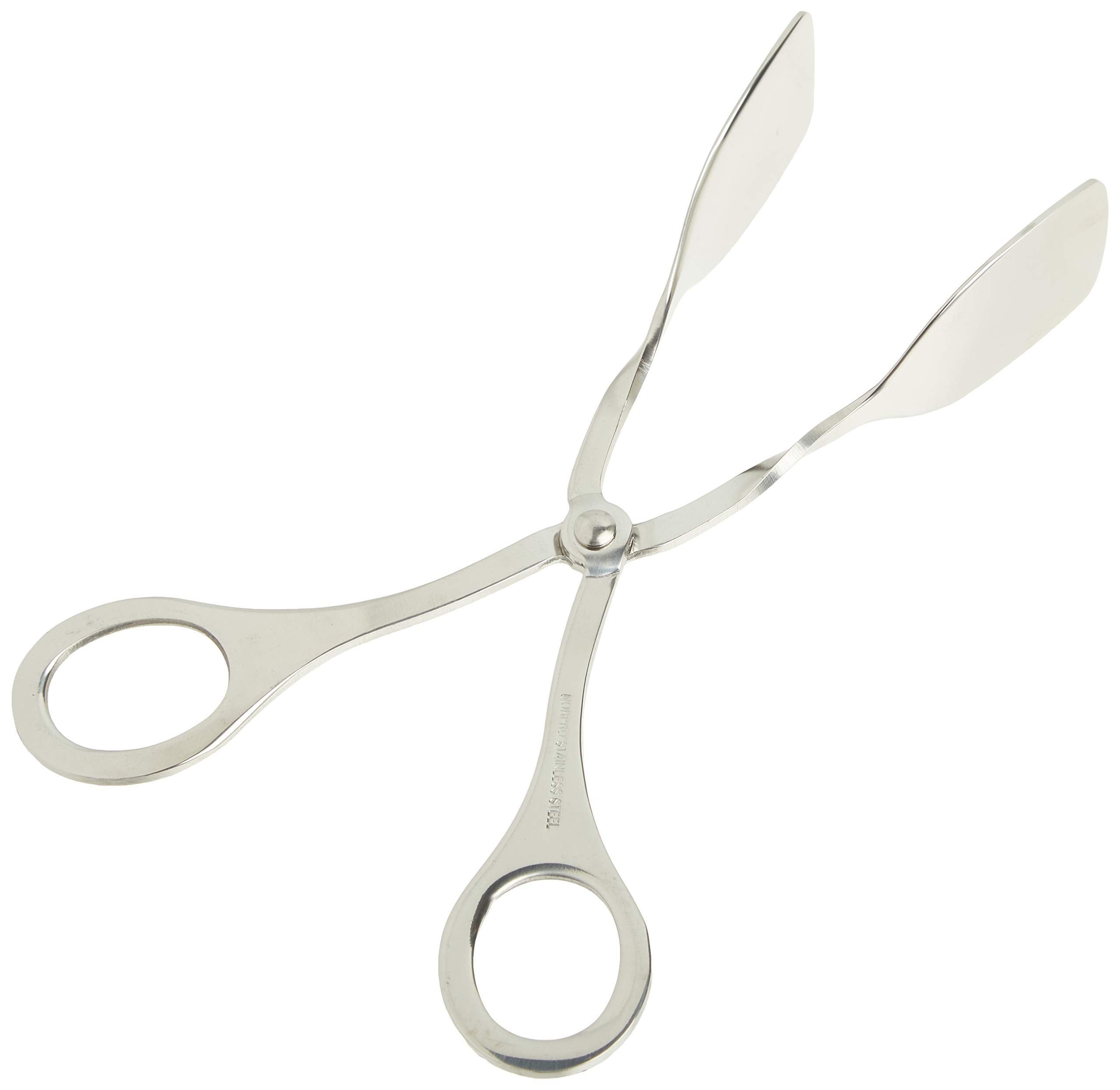 Norpro Stainless Steel Serving Tongs, 7.5 Inch, Silver, Model 1943
