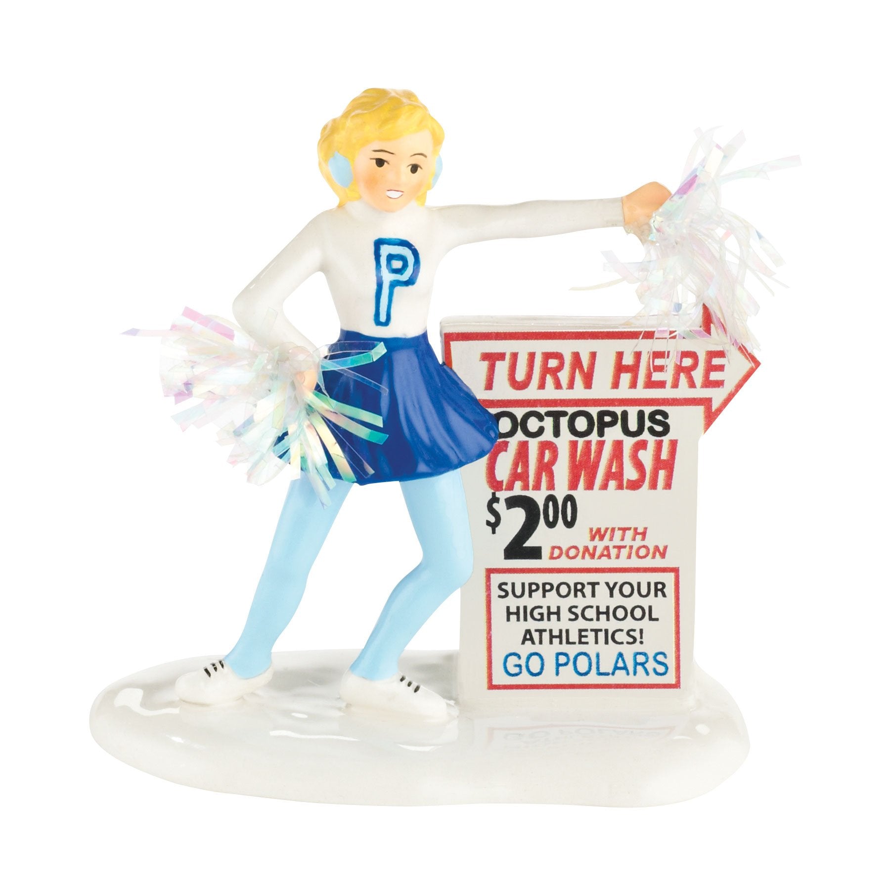 Department 56 Snow Village Support Your Polars Accessory Figurine, 1.57 inch