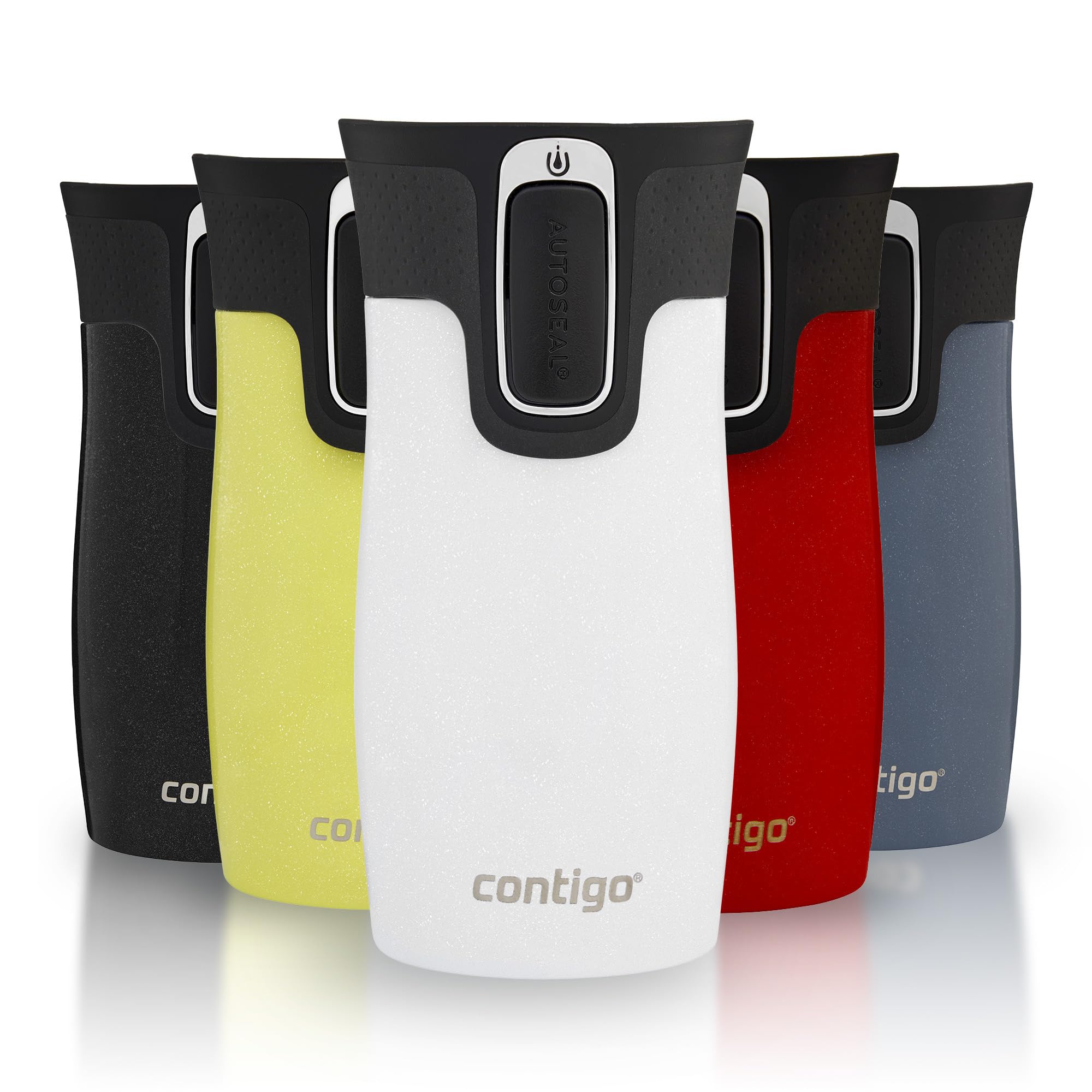 Contigo West Loop Mini Autoseal Travel Mug | Stainless Steel Thermal Mug | Vacuum Flask | Leakproof Tumbler | Coffee to go Mug w