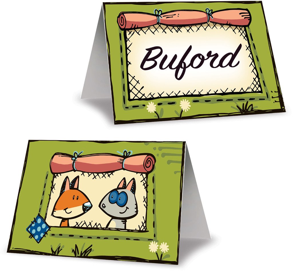 Woodland Friends Place Cards