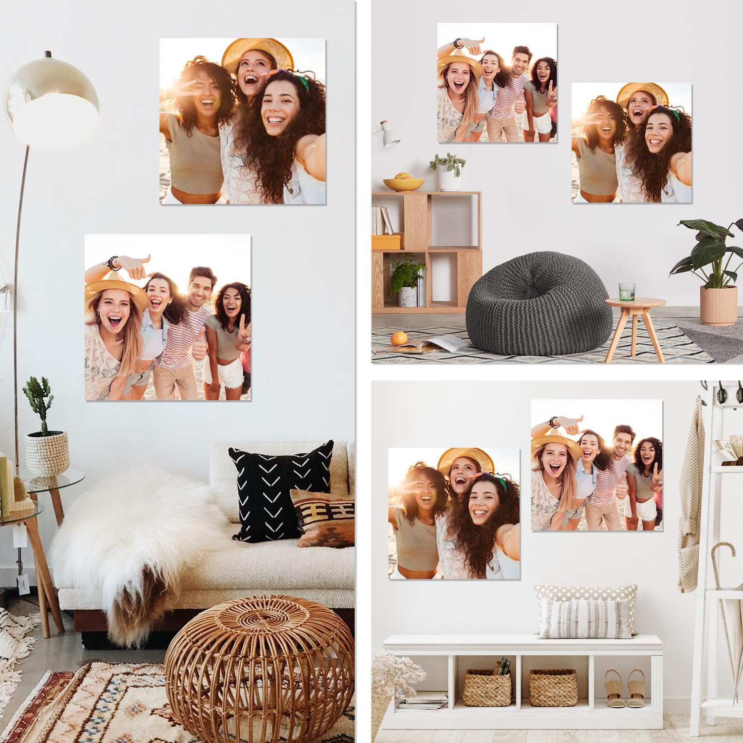 Wall26 Custom Poster Prints - Upload Your Image/Photo, Personalized Photo To Self-Adhesive Poster Printing, Durable And Waterpro