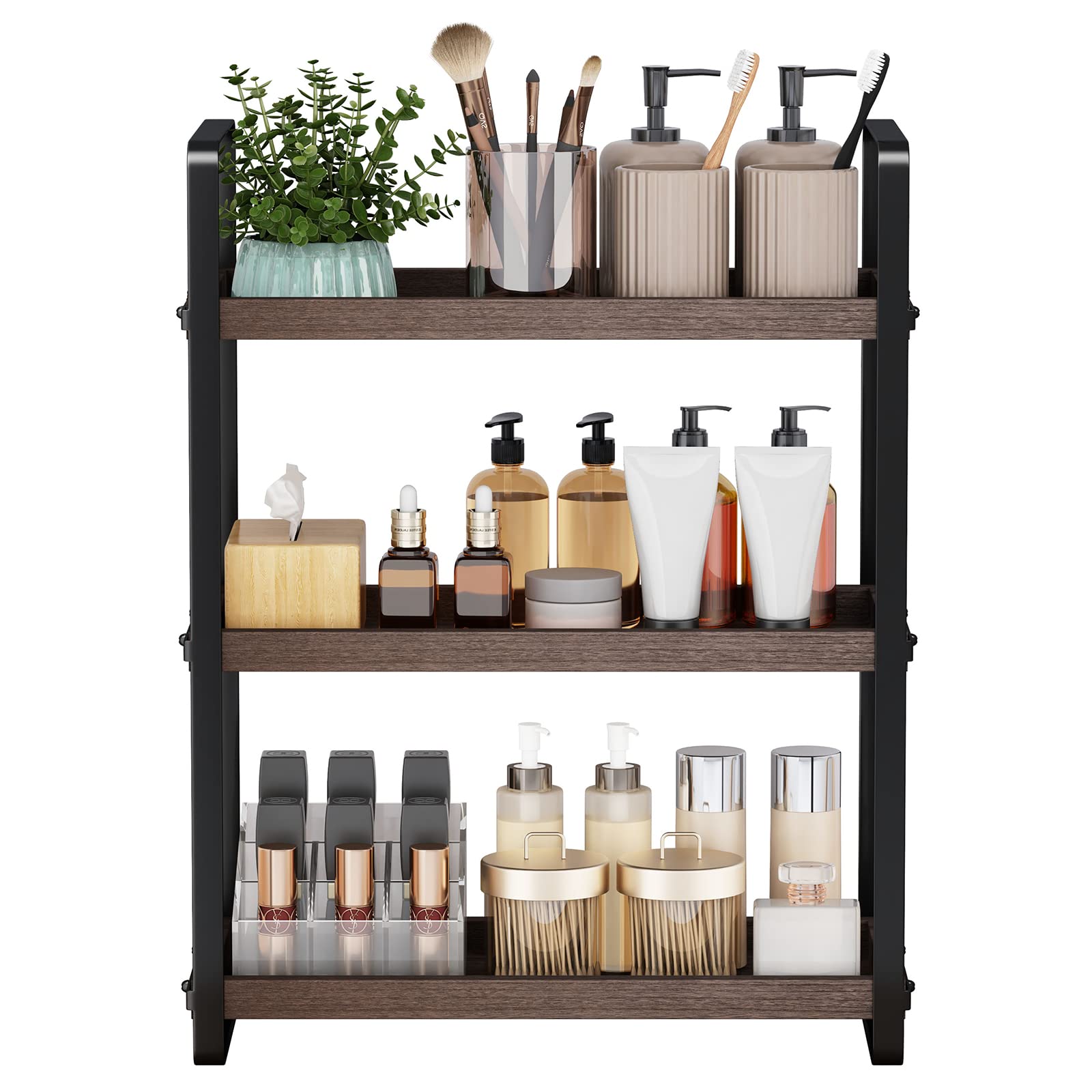 Hnrloy Bathroom Countertop Tray,Cosmetic Tray,Bathroom Organizer,Bathroom Counter Stand,Countertop Organizer,Countertop Storage