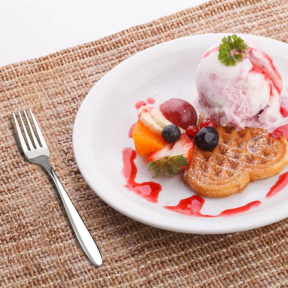 Ramddy 18/10 Stainless Steel Salad Fork, 12-Piece, 7-Inch