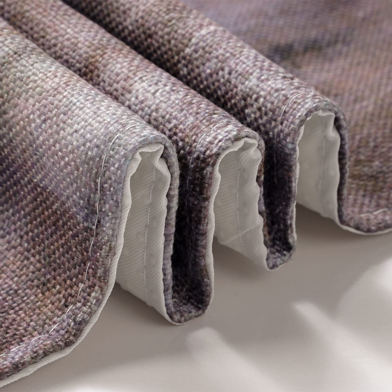 Brown and Grey Placemats  Modern Abstract Art Placemats Set of 4  Heat Resistant Non-Slip Artwork Dining Placemats  Washable Place Mats for Home Kitchen (Brown and Grey  18''X12'')