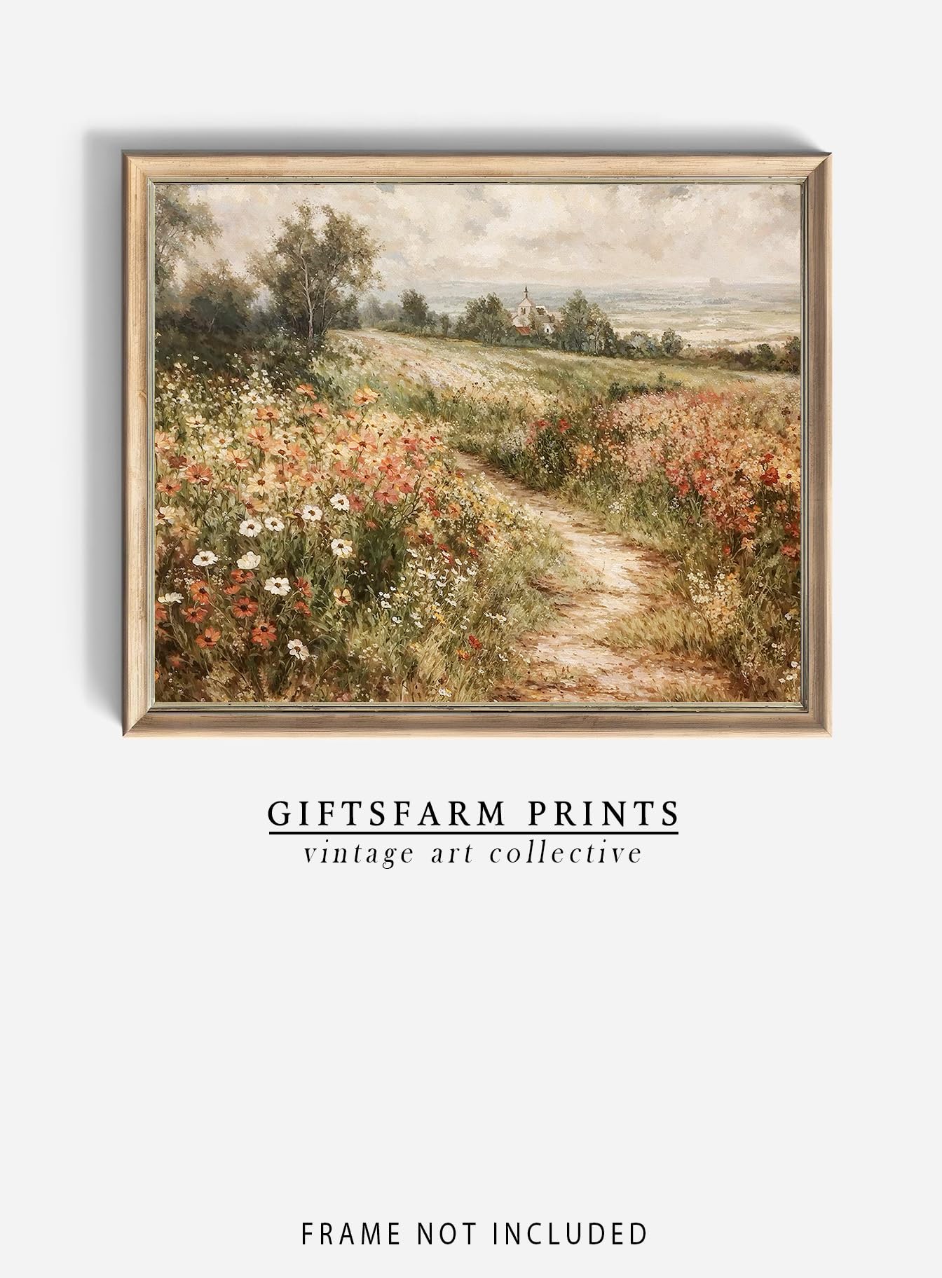 Vintage Wall Art, Classical Paintings Poster Prints, Room Decor For Home Office Bedroom Living Room, Bathroom Wall Decor (Wildfl
