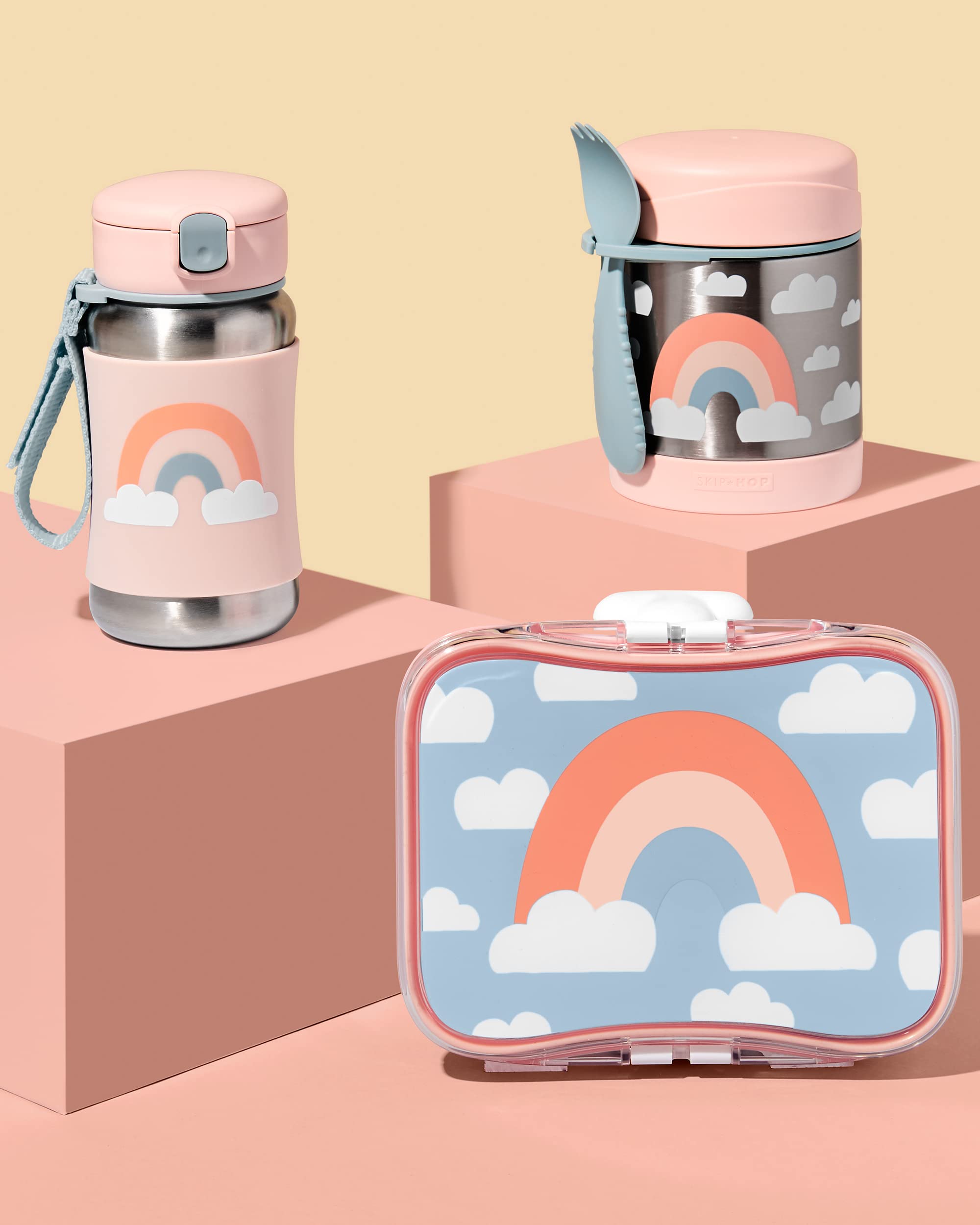 Skip Hop Insulated Food Jar, Rainbow, Sparks