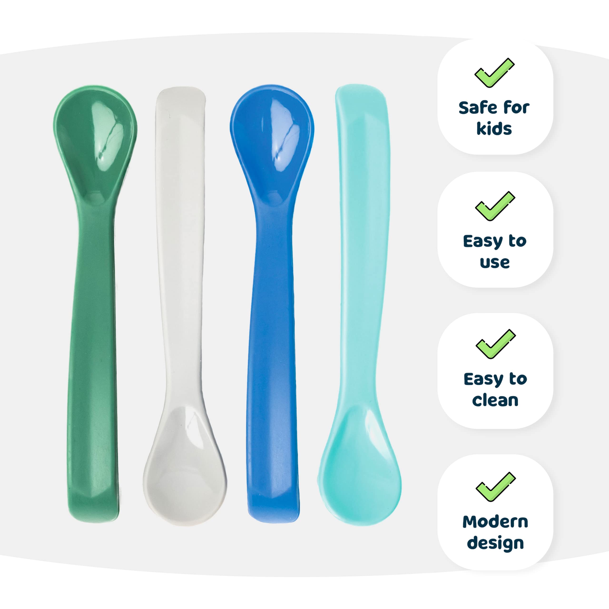 Tiny Twinkle Baby Spoon - Bpa-Free Baby Feeding Spoon, Silicone Baby Spoon, Infant Spoons, Baby Spoons, Baby Essentials, Baby Es