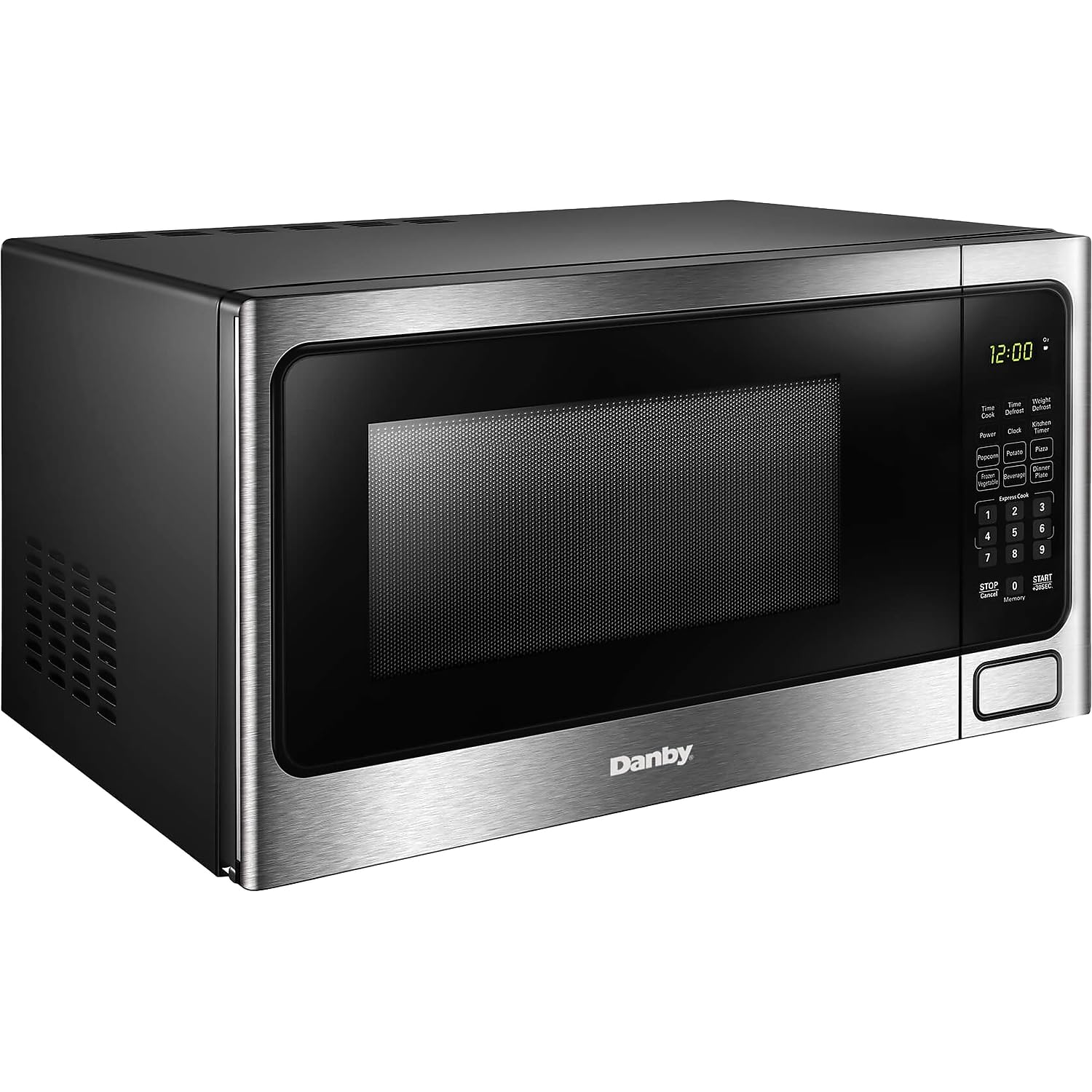Danby Ddmw1125Bbs Designer Countertop Microwave, Stainless Steel
