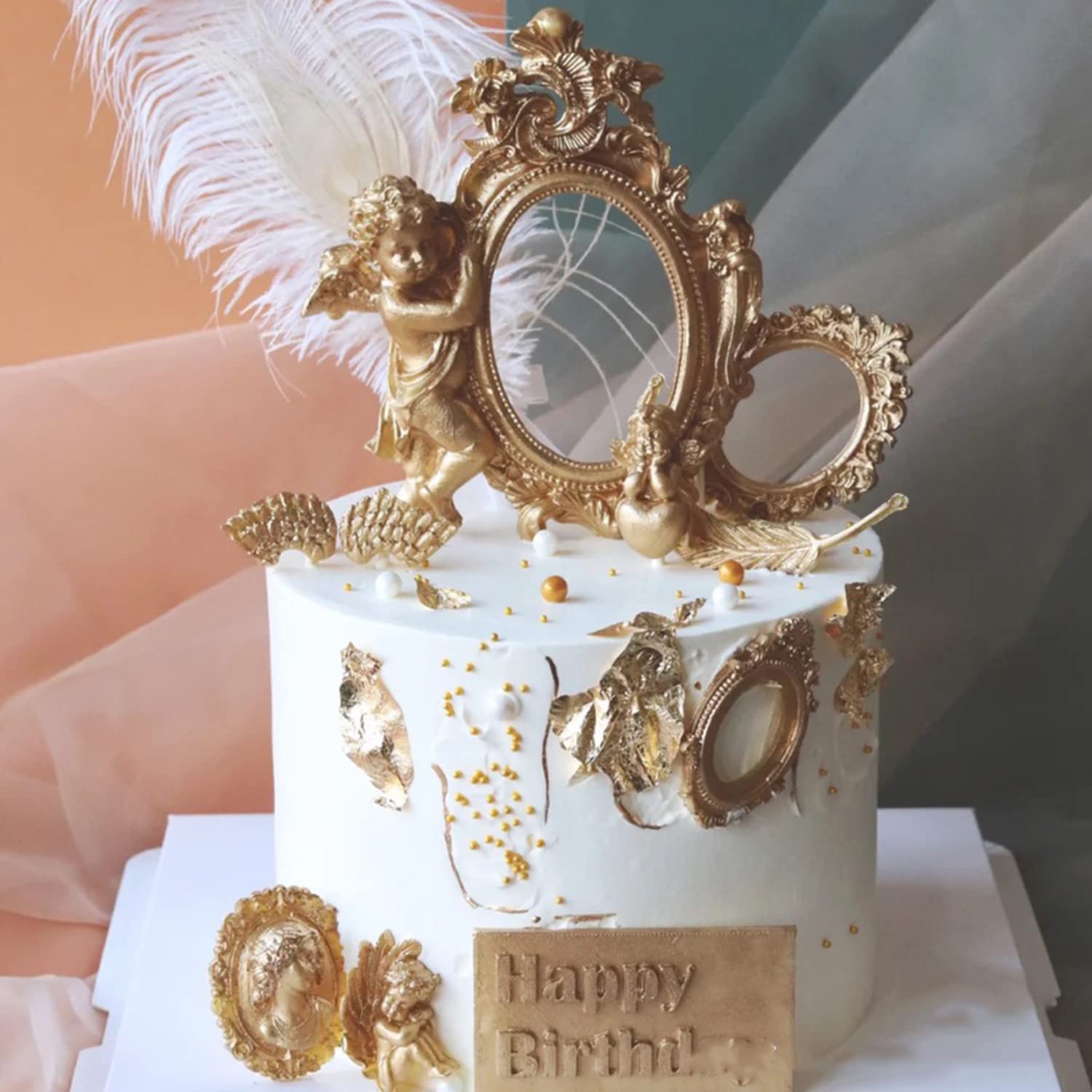 Sijiangmold Photo Frame Fondant Molds Picture Frames Silicone Mold Letter Chocolate Molds Uppercase Alphabet Number Mold For Mak