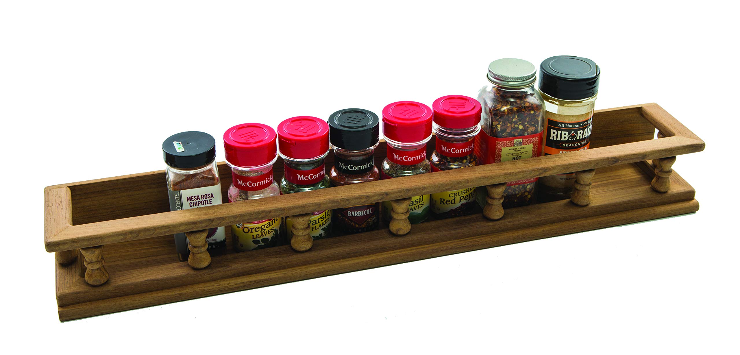 Whitecap 62438 Teak Large Spice Rack - 23.5''