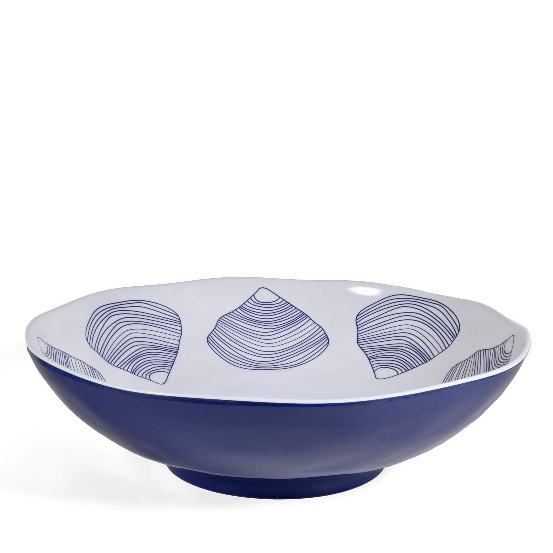 Merritt Clamshell By Kate Nelligan 11.5-Inch Melamine Bowl