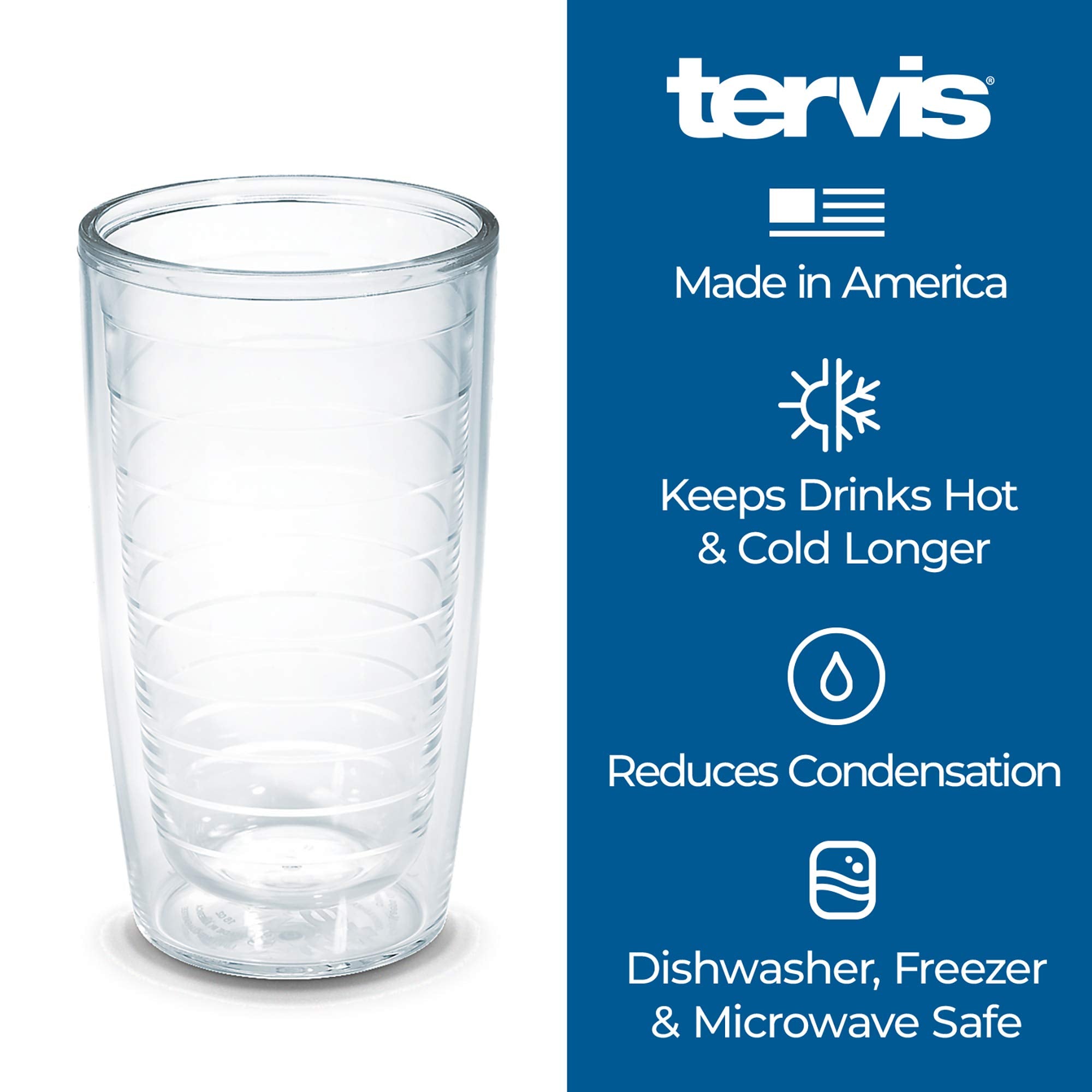 Tervis Hummingbirds Insulated Tumbler 16Oz Clear Inner
