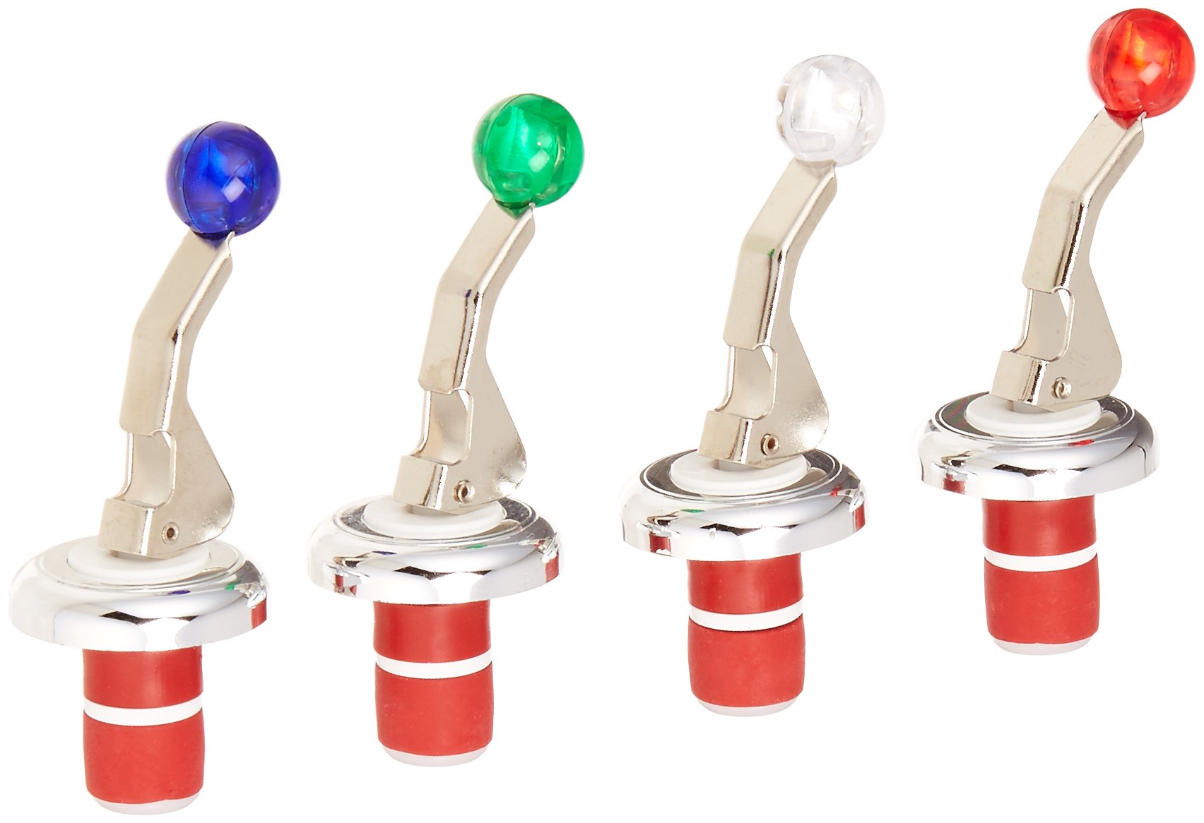 Wmf Zufix Bottle Stoppers, Set Of 4