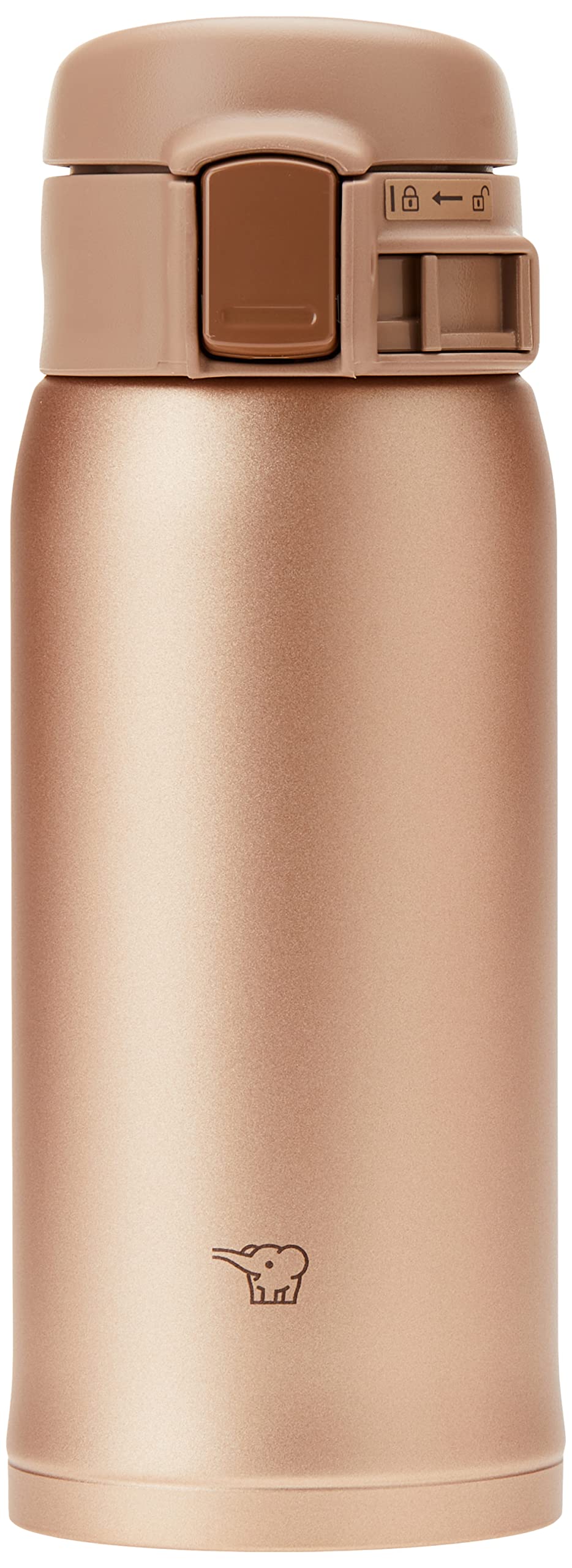 Zojirushi Smsr36Enm Stainless Mug, 12-Ounce, Matte Gold