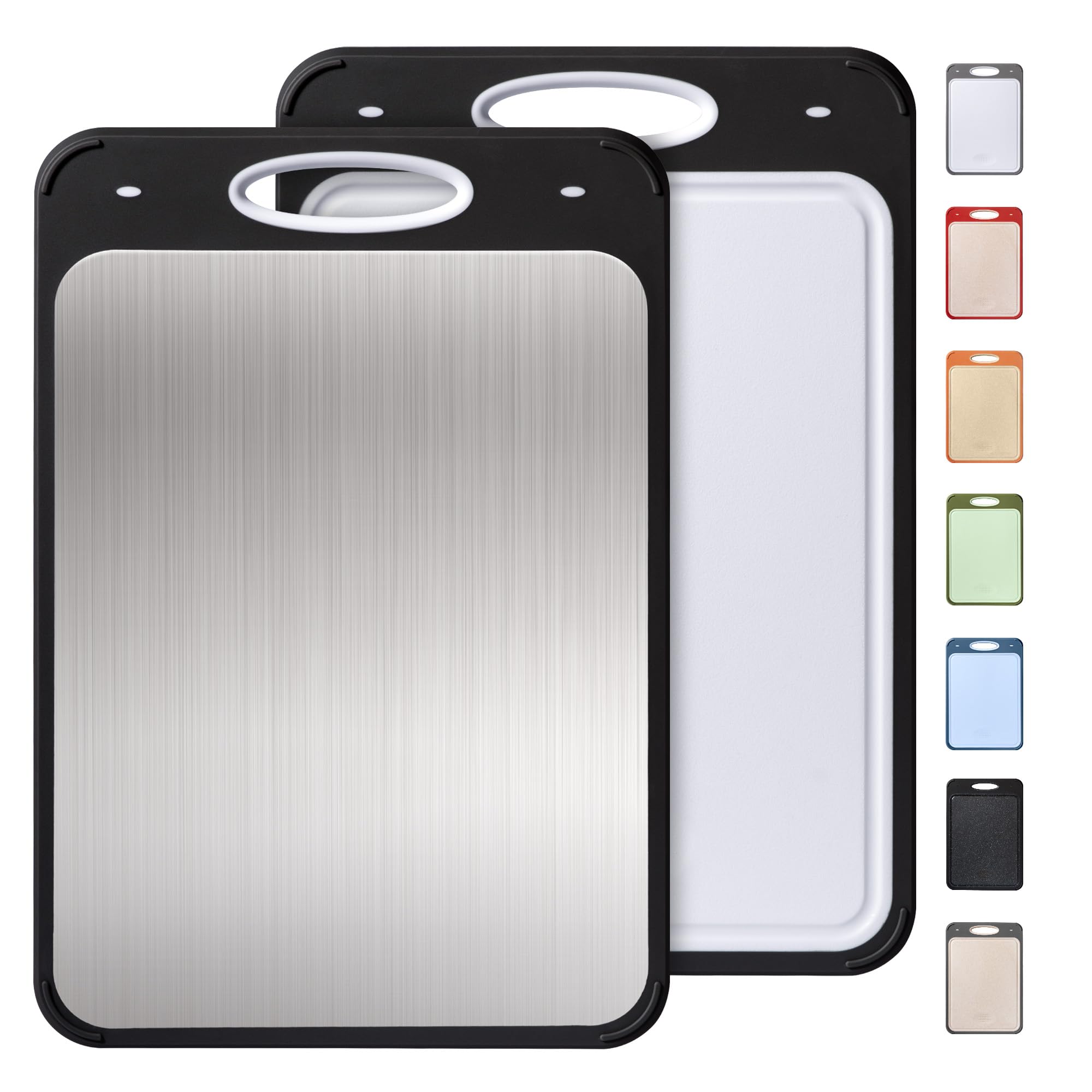 2 in 1 Stainless Steel Cutting Board with Handle Great Grandma Christmas Xmas Birthday Mother Gifts Ideas Grandmother Gigi Grann