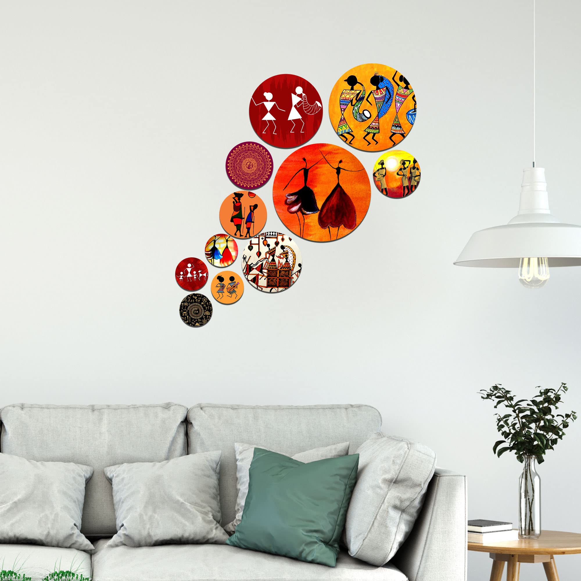 Artvibes Designer Engineered Wood Wall Hanging Decoration Item For Home Decor | Office | Gift | Wooden Wall Hanger| Living Room