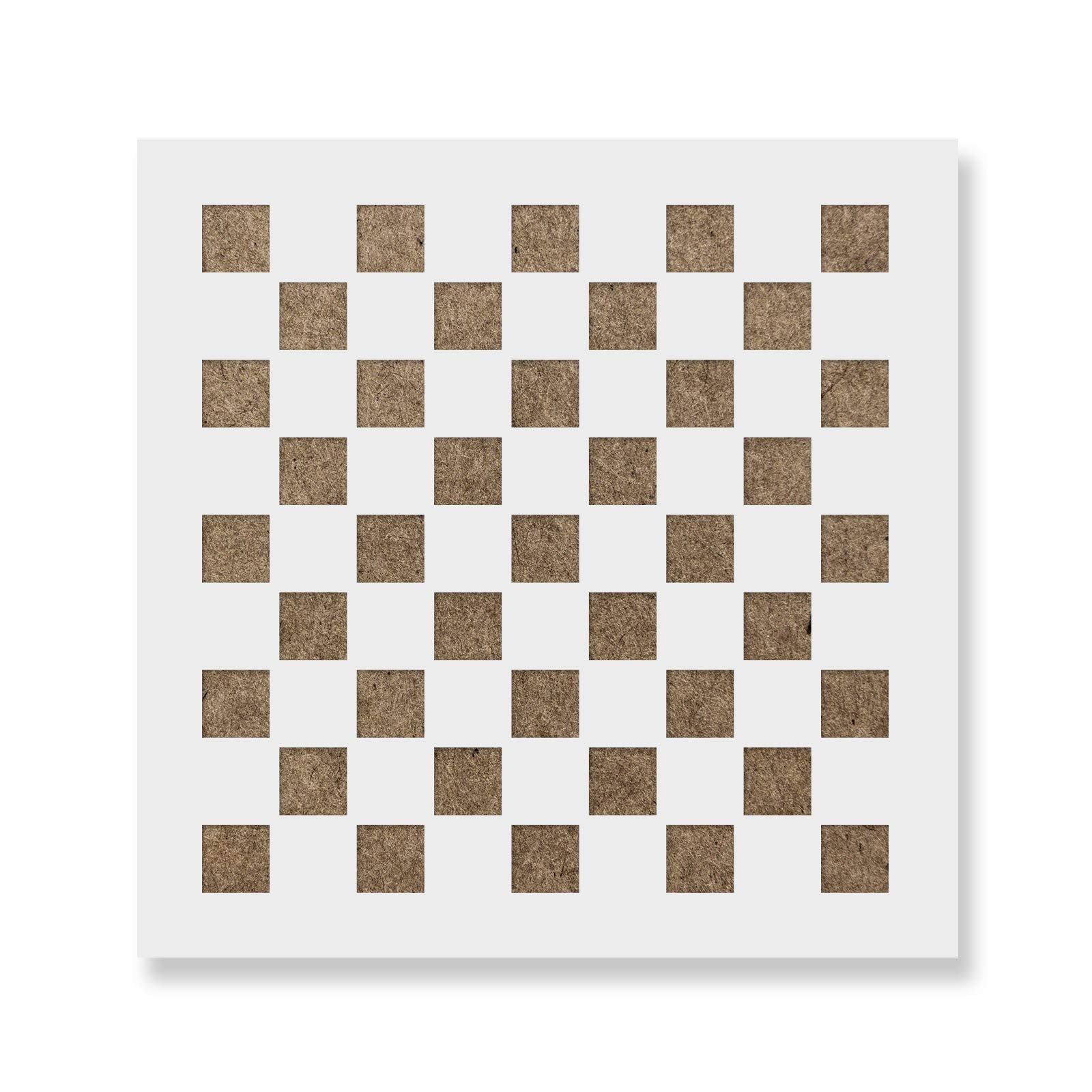 Checker Cookie Stencil - Cookie Stencil, Cookie Art Stencil, Checker Stencil, Cooking Stencil, Decorating Stencil