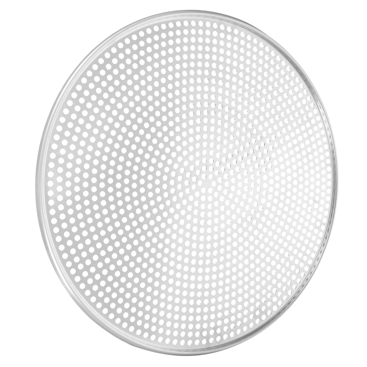 Happyyami Stainless Steel Pizza Pan With Holes 16Inch Round Mesh Pizza Baking Screen Pizza Tray Pizza Crisper Tray Bakeware For
