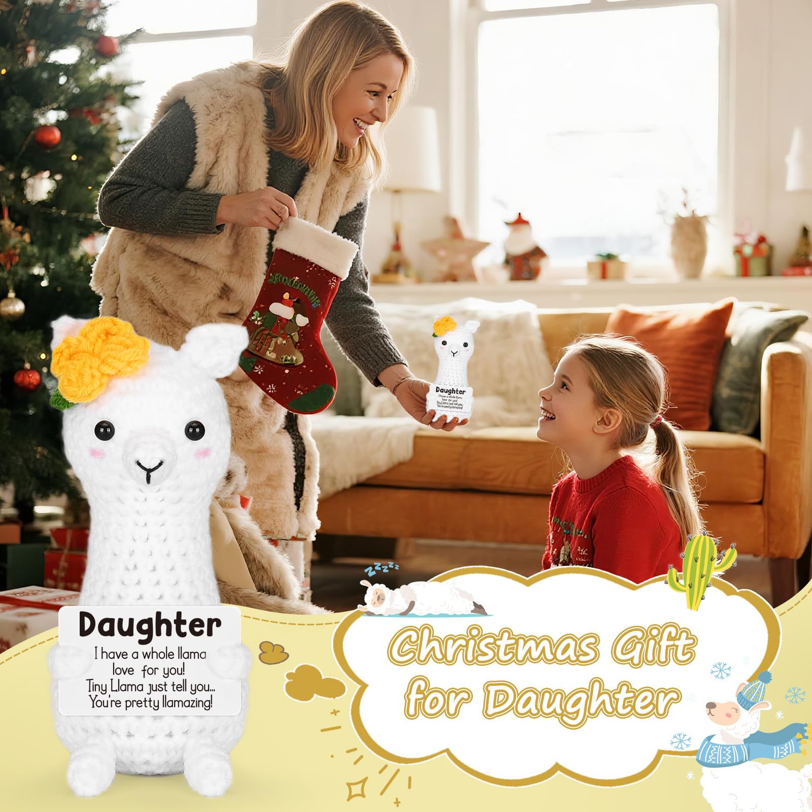 Christmas Daughter Gifts, Stocking Stuffers Birthday Gifts for Daughter Teens from Mom Dad, Best Bonus Step Daughter in Law Girl