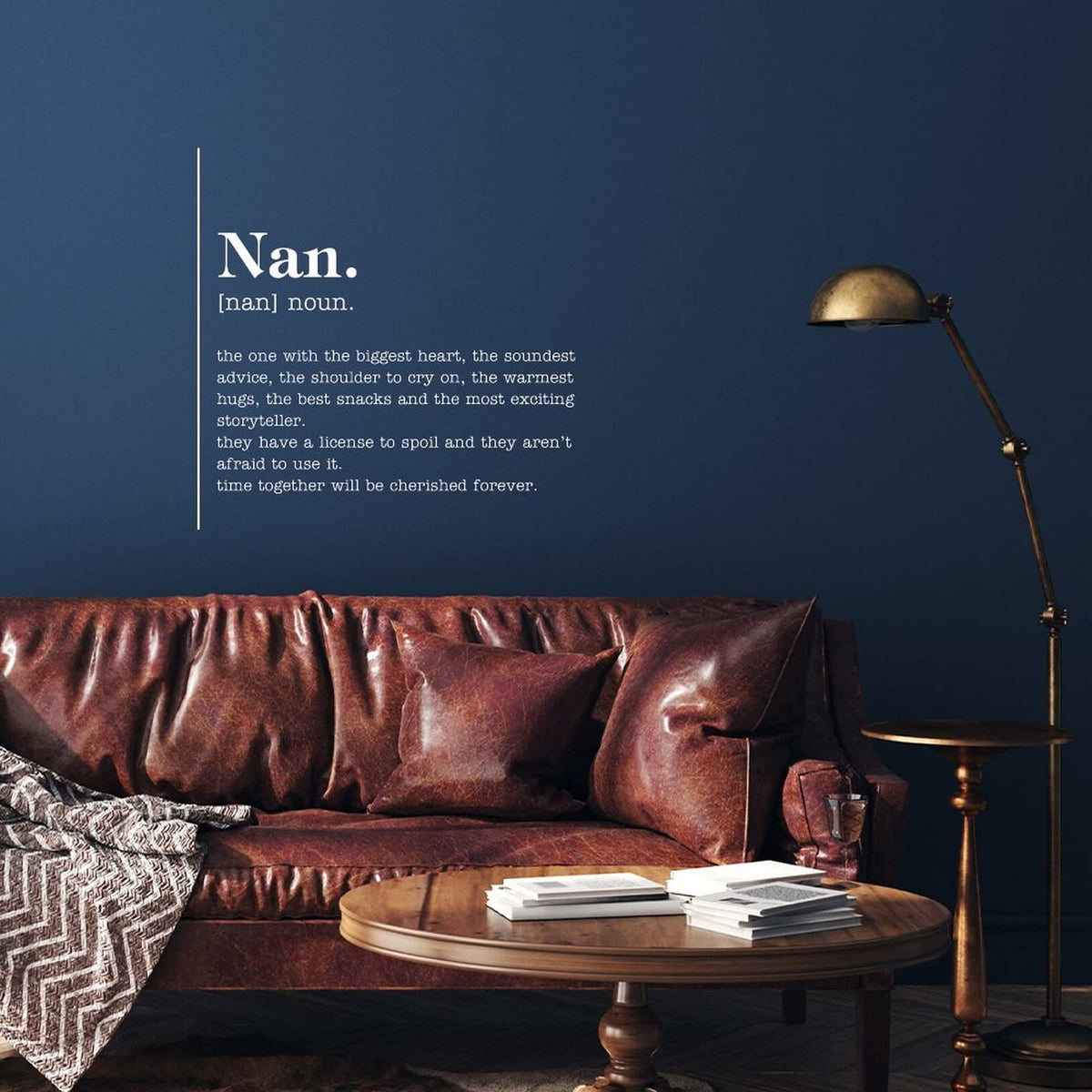 Nan Word Definition Meaning Wall Decor Stickers Definition Quote Quotes Vinyl Wall Decals For Living Room Kids Rooms Girls Boys