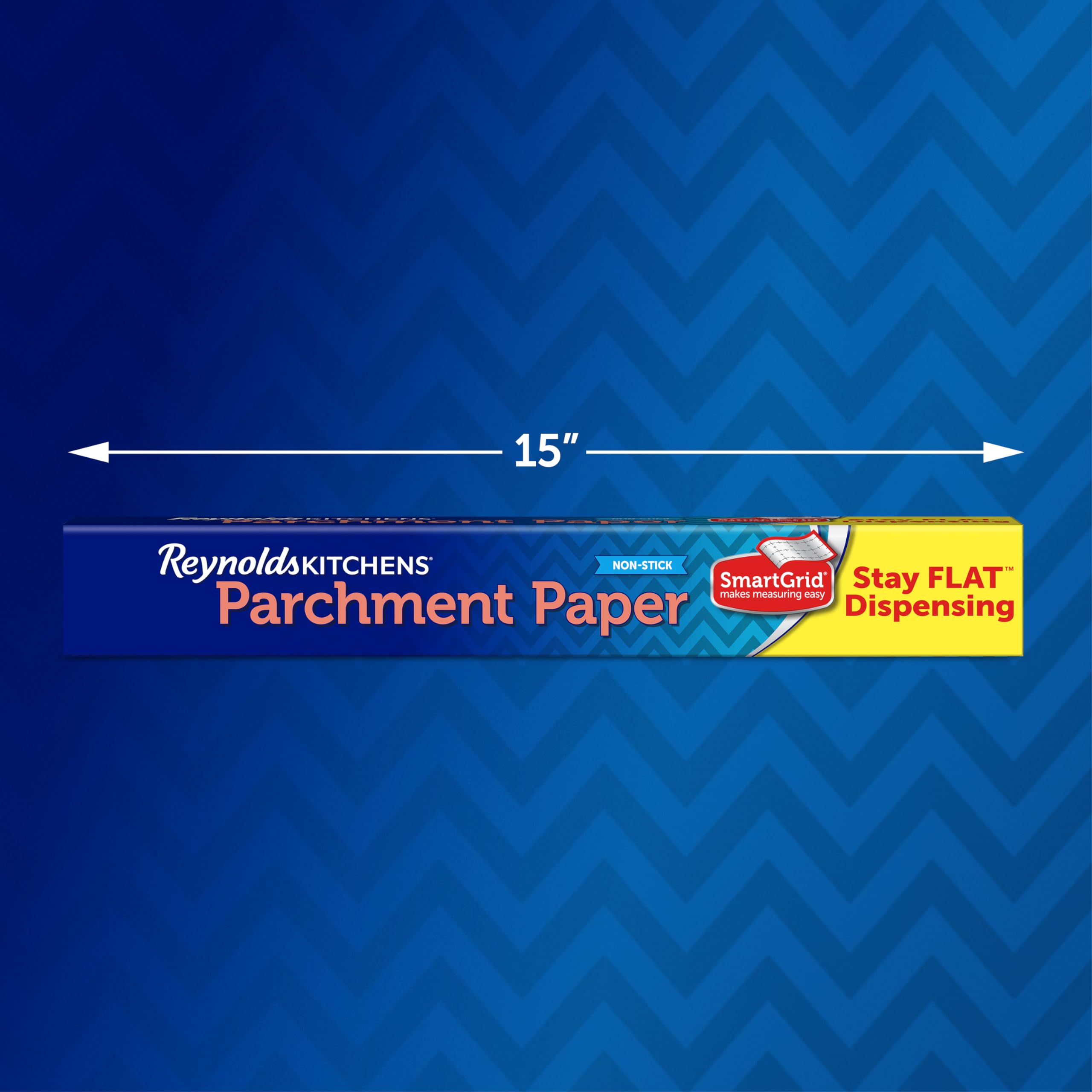 Reynolds Kitchens Stay Flat Parchment Paper With Smartgrid, 45 Square Feet