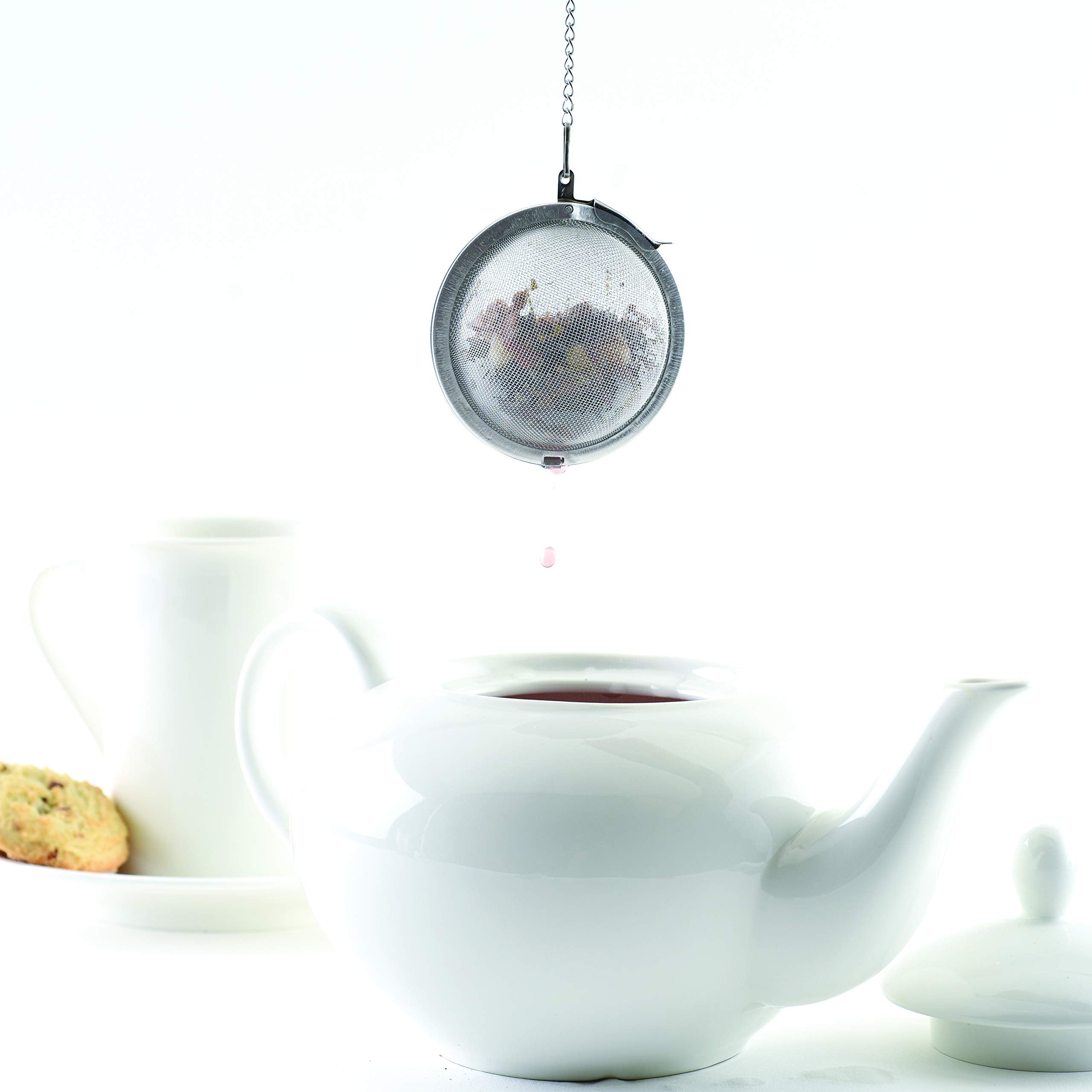 Norpro Stainless Steel 2-Inch Mesh Tea Ball, Silver
