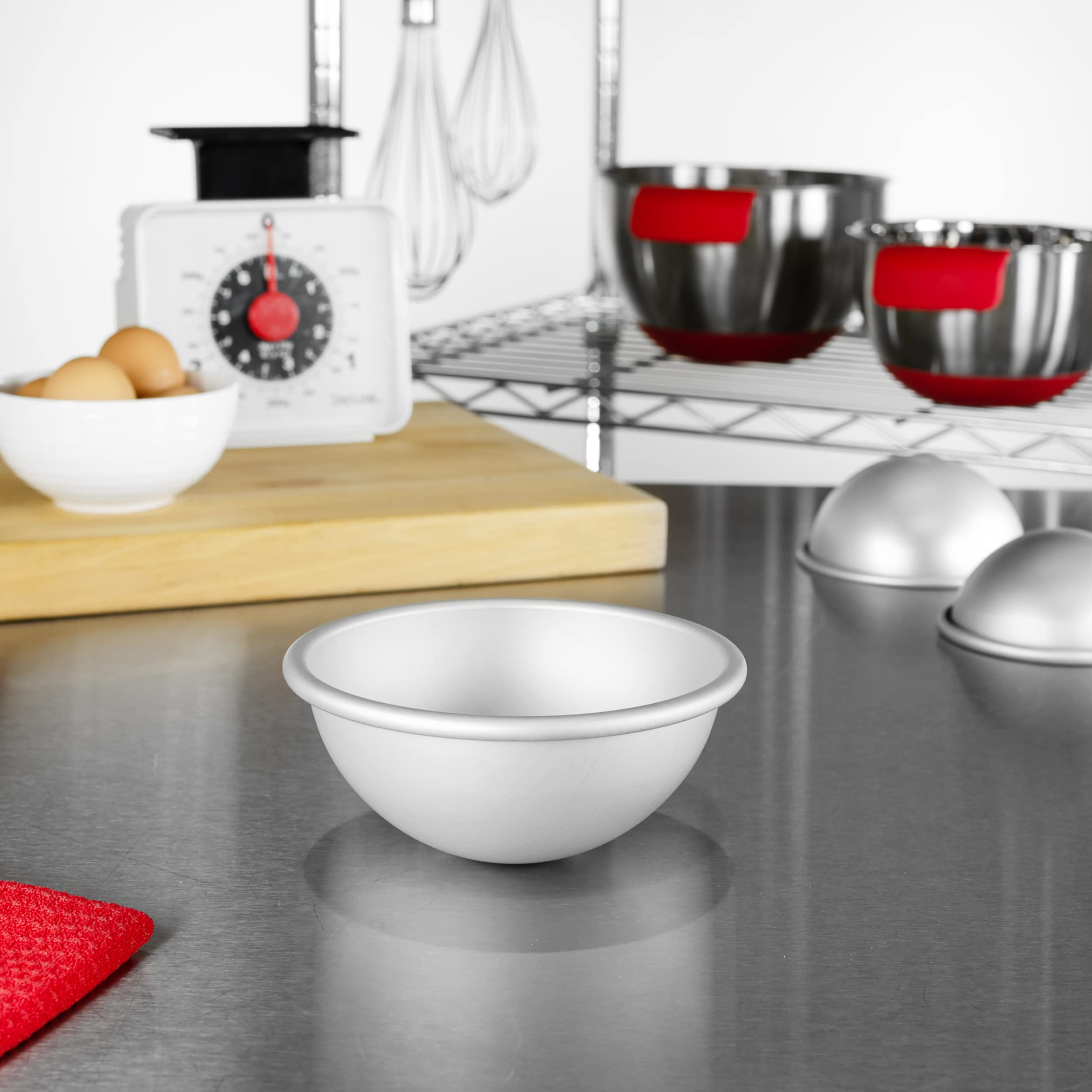 Fat Daddios Pha-625 Anodized Aluminum Hemisphere Pan, 625 X 32 Inch