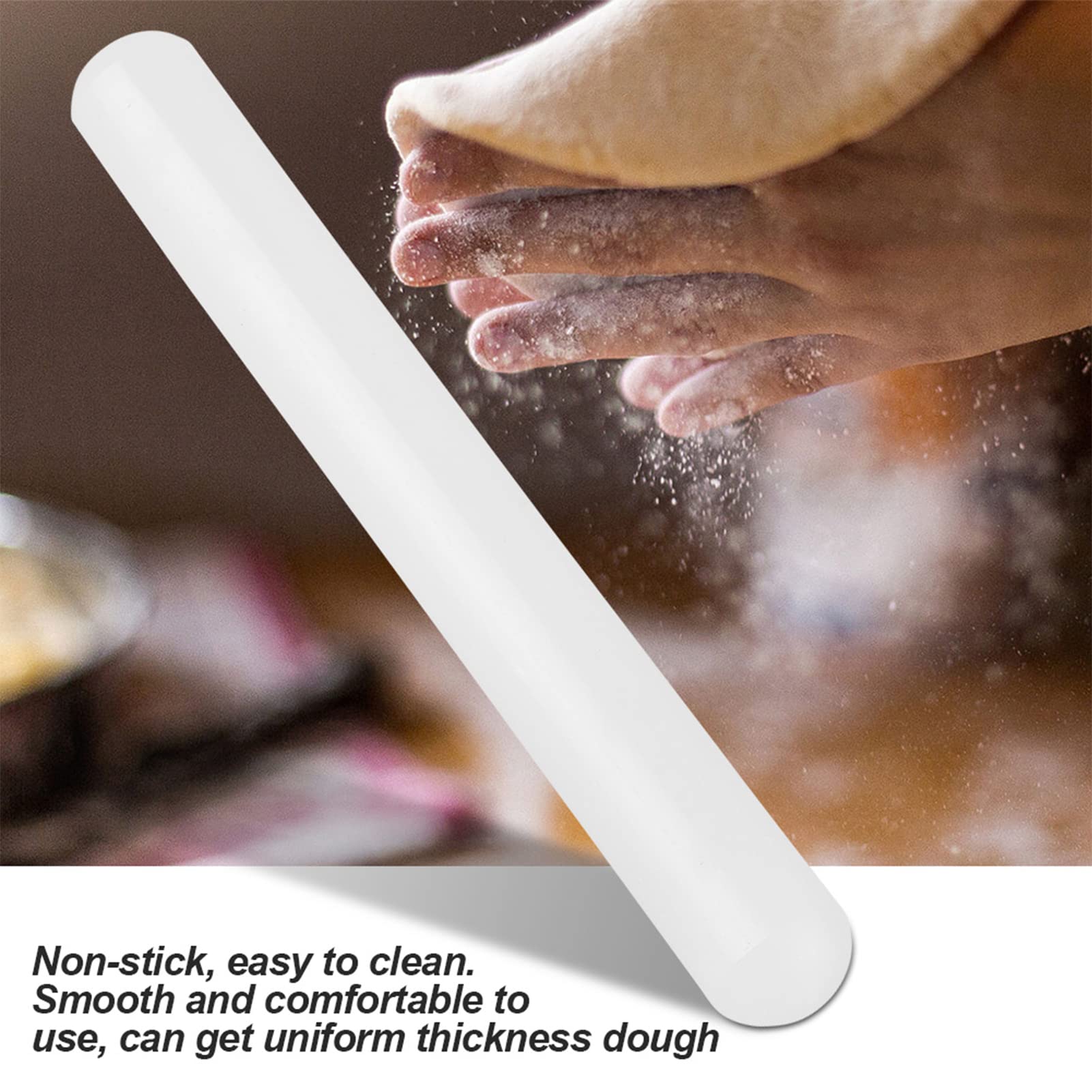 Rolling Pin Nylon Non Stick Fondant Pizza Dough Roller For Pastry Diy Cake Baking Tool For Cookie Pasta