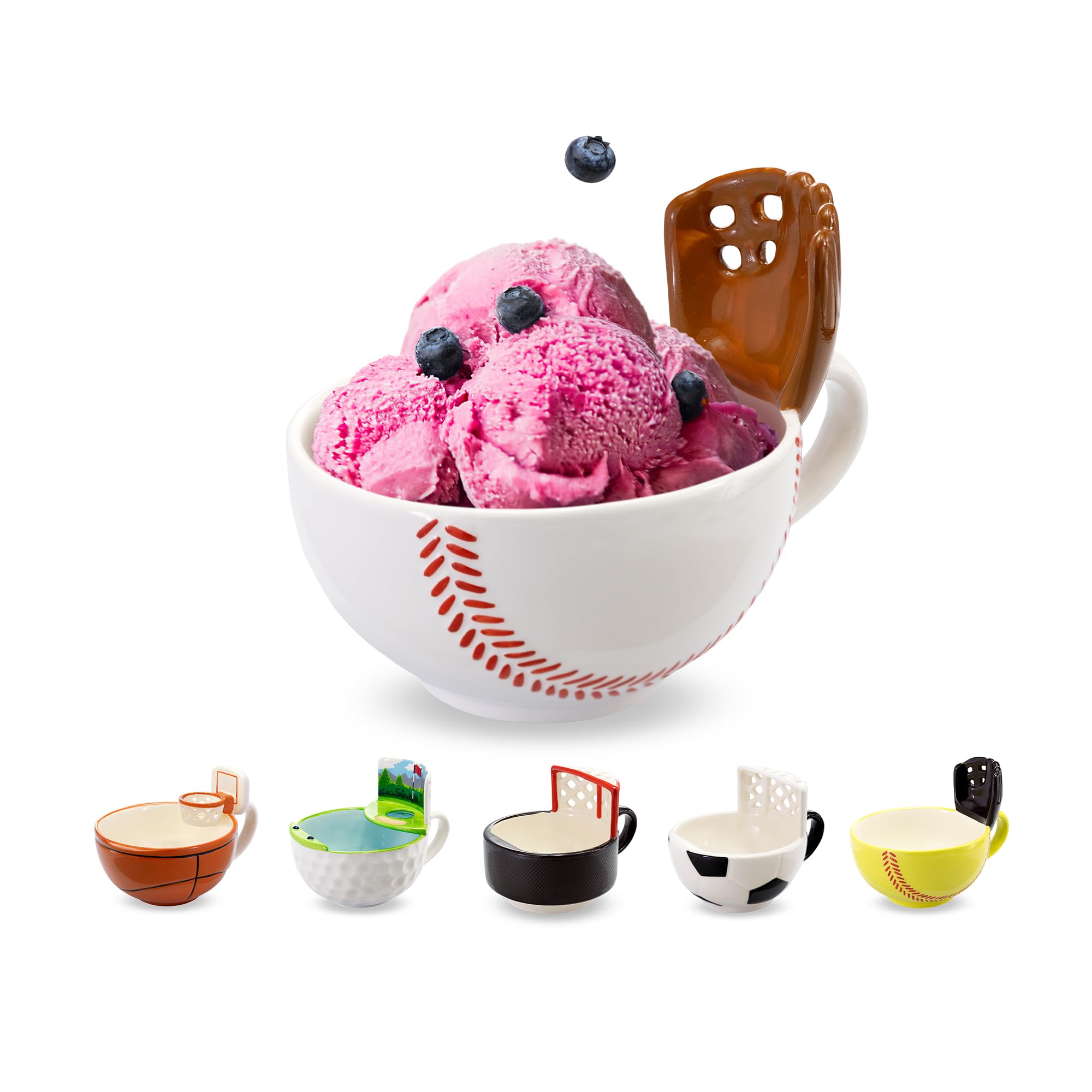 Max'Is Creations The Mug With A Glove, Baseball Mug Coach Gifts Novelty Funny Coffee Mug Kids Christmas Sports Baseball Gifts Fo