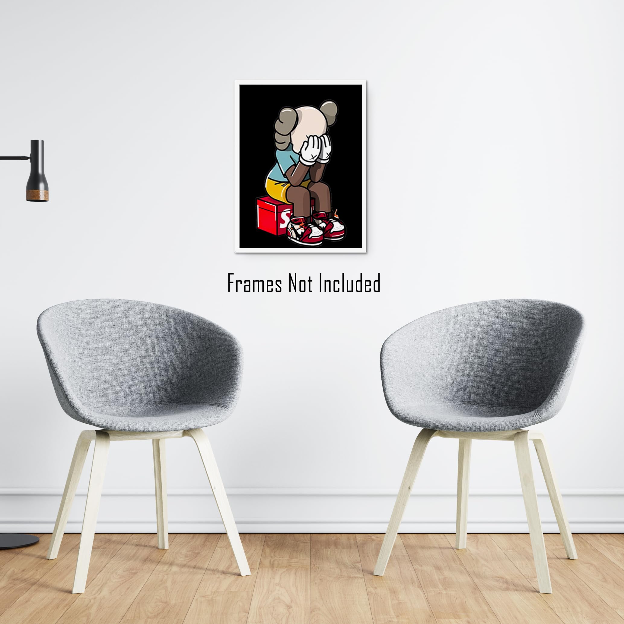 Brooke & Vine Hypebeast Room Decor (Unframed 12 X 16) Michael Jordan Shoes Sneaker Poster Sneakerhead Posters Air Jordans Teen B