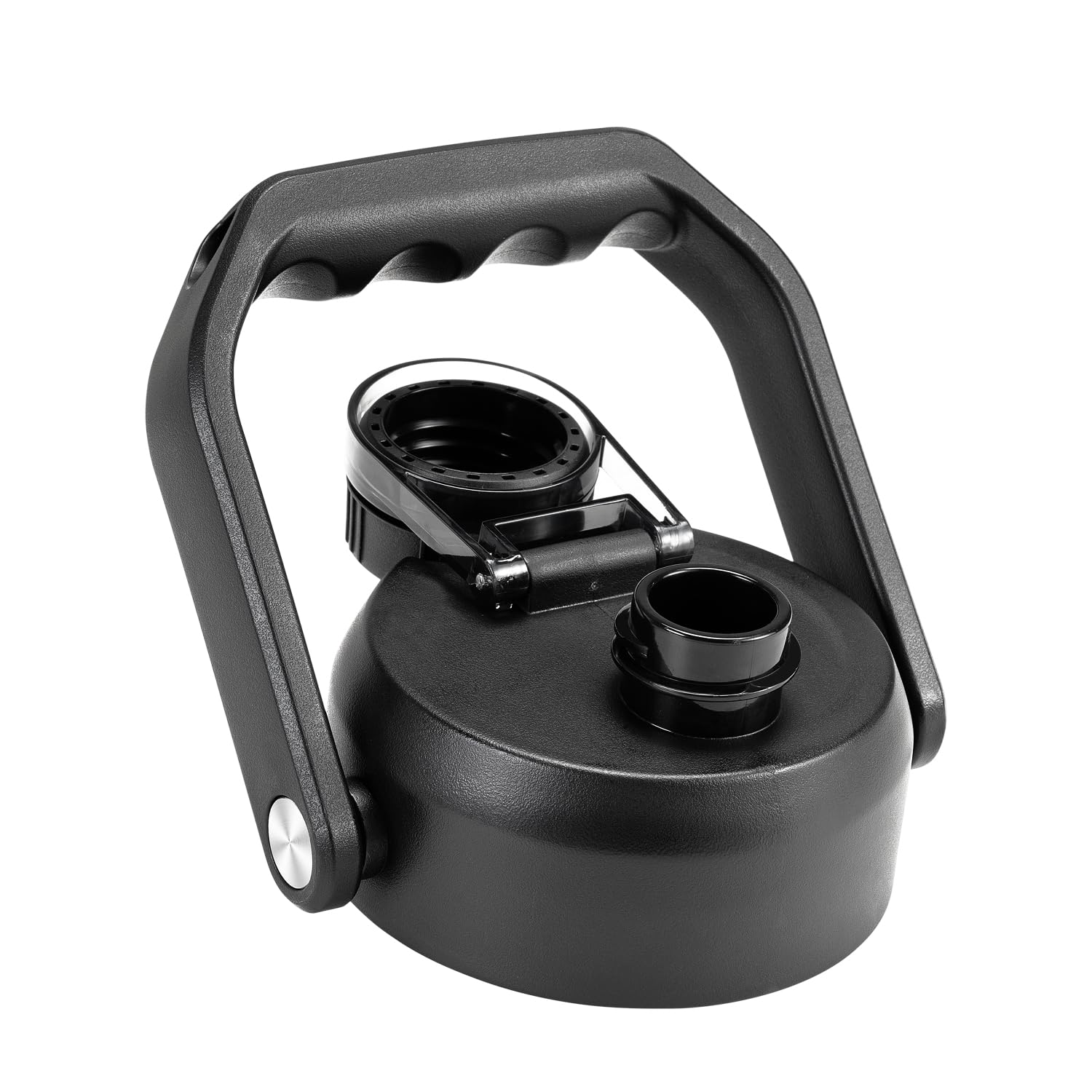 BUZIO Replacement Lid for 128 192 oz Gallon Water Bottle, 3.58 in Leak Proof Cap with Large Handle for Insulated Gallon Jug, BPA