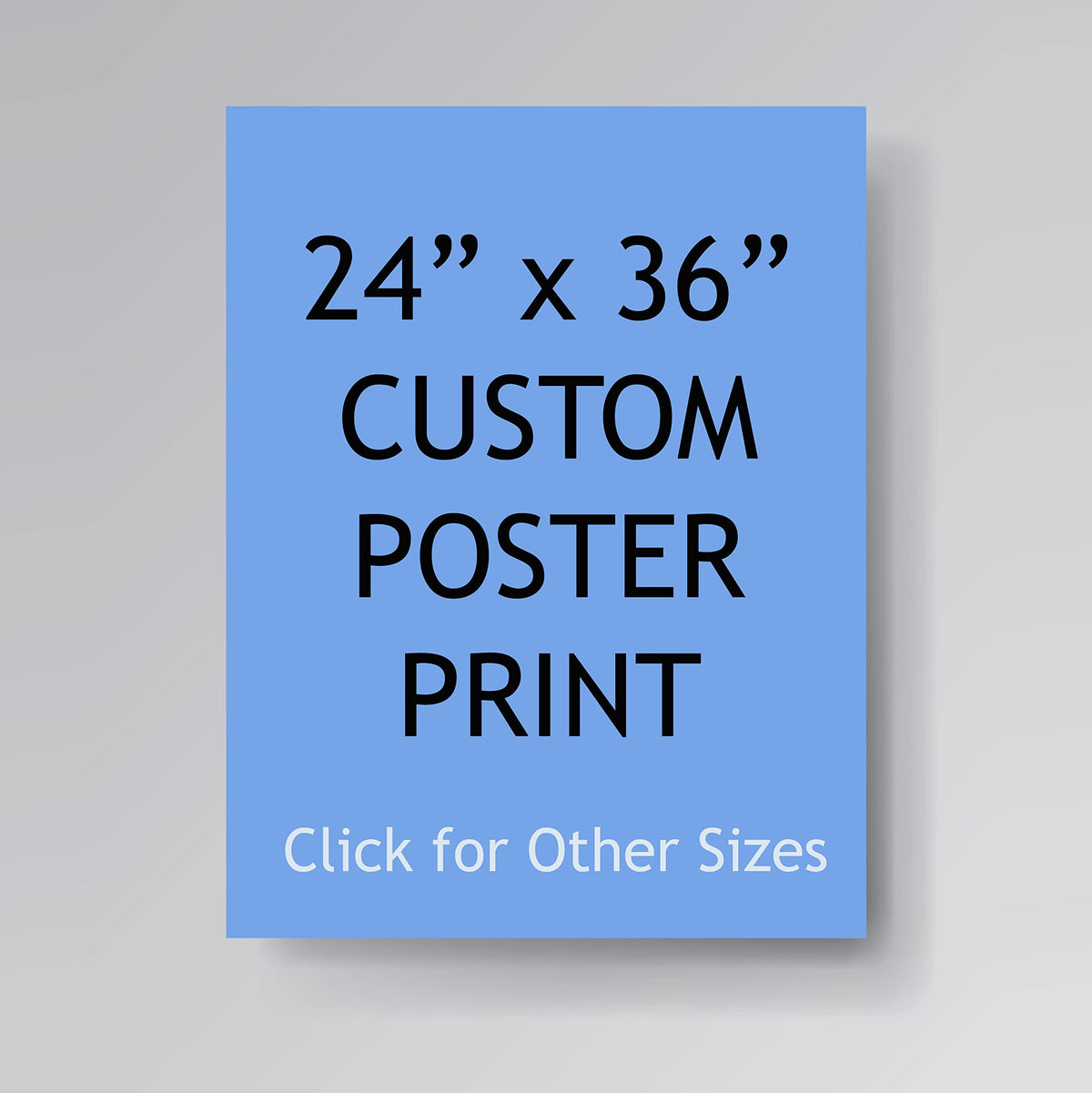 Pera Print - Upload Your Image Or Photo - Custom Personalized Photo To Poster Printing, Wall Art Prints (24 X 36 Inches) 24X36