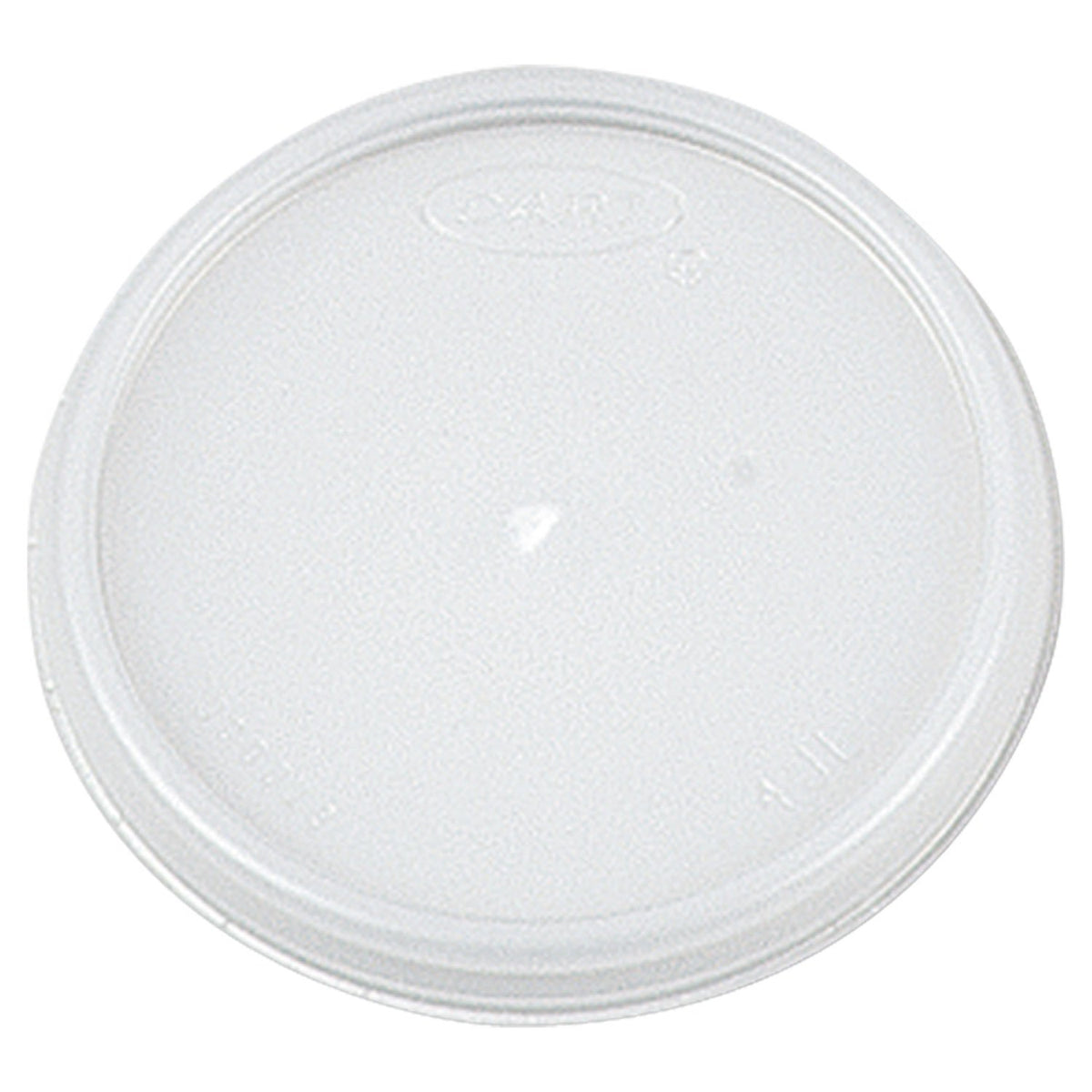Dart Plastic Lids, Fits 4Oz Cups, Translucent