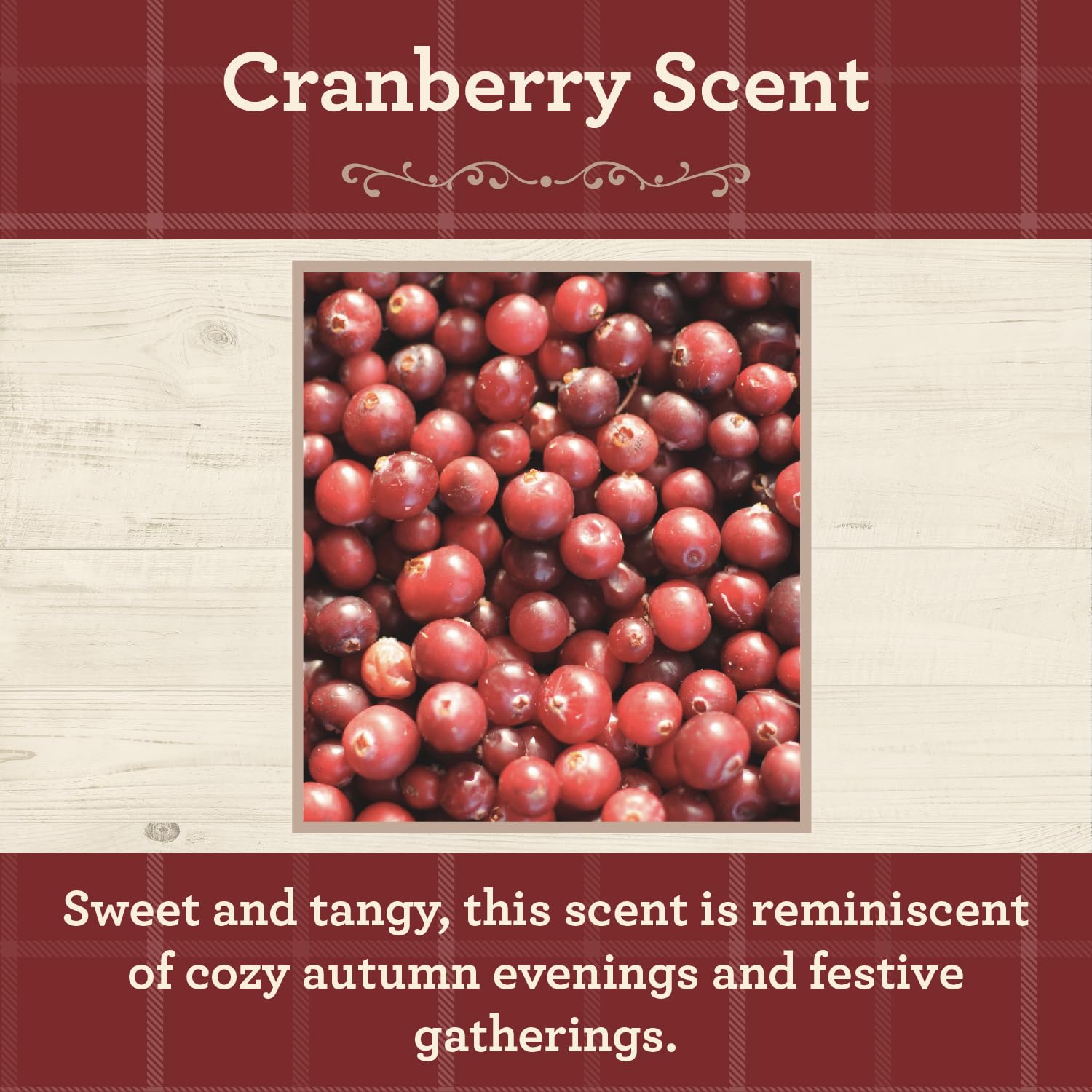 Our Own Candle Company, Cranberry Scented Mason Jar Candle, 100 Hour Burn Time, 13 Ounces