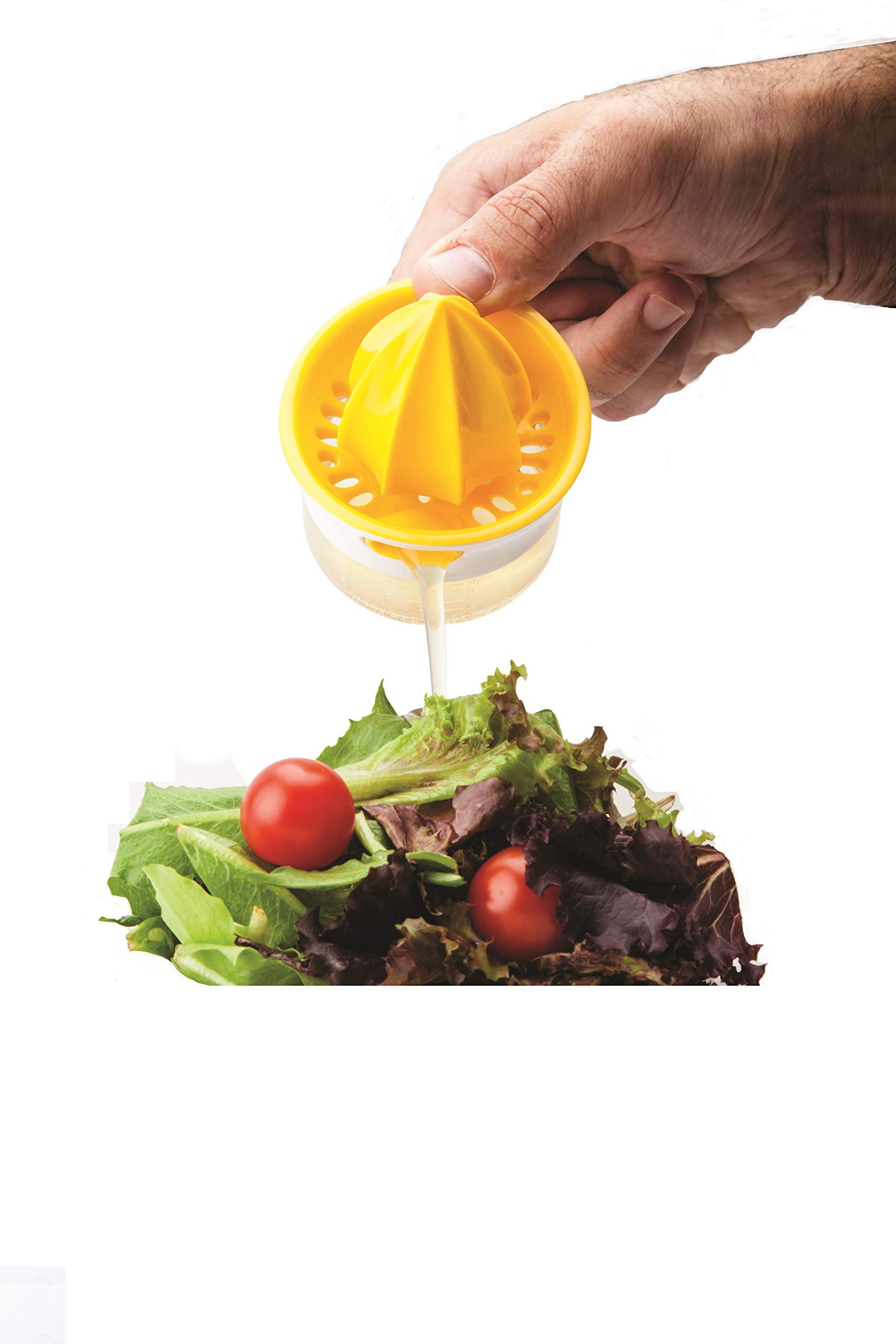 Joie Kitchen Gadgets Joie Squeeze And Pour Juicer Reamer, 10Tsp, Yellow