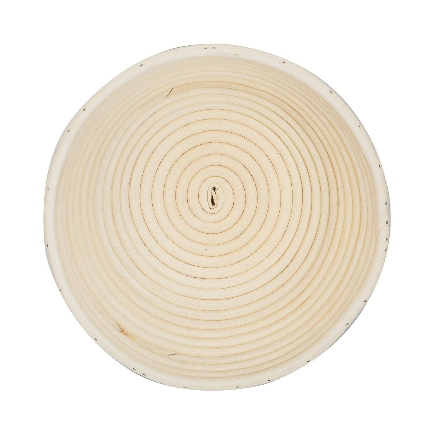 Eoocvt 8.6 Inch Round Banneton Brotform Bread Dough Proofing Rising Rattan Handmade Basket With Linen Liner Cloth - 22 X 8.5Cm