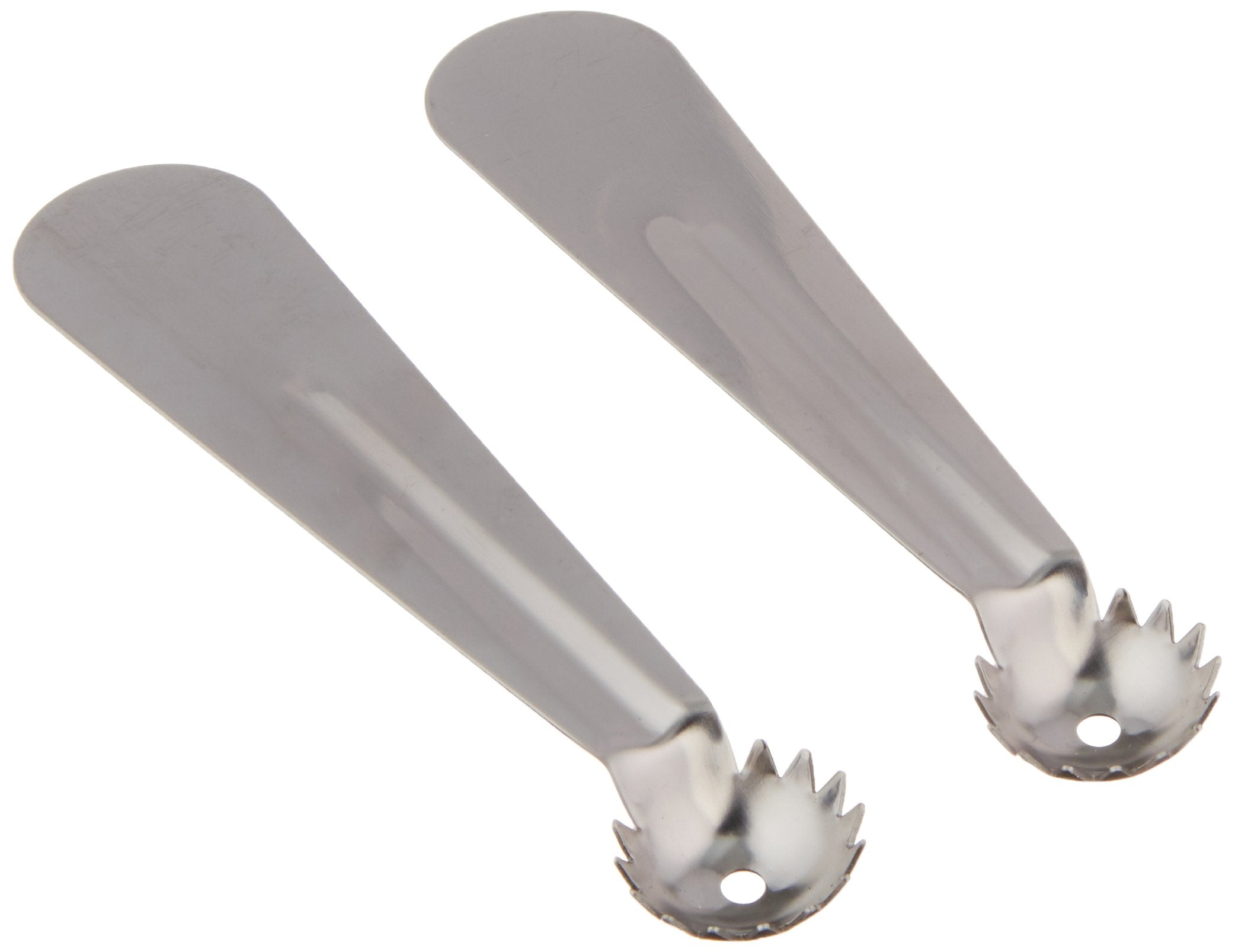 Update International New, Long Tomato Stem Corer, Melon Baller, Stainless Steel, Set Of 2