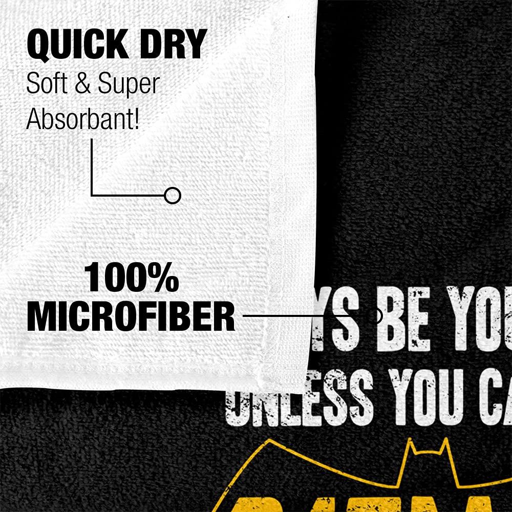 Logovision Batman Be Batman Officially Licensed Beach Towel 30'' X 60''