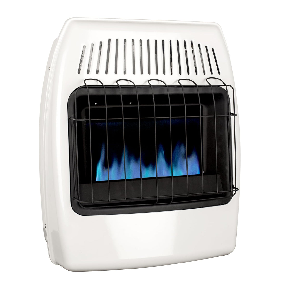 Dyna-Glo 20,000 Btu Liquid Propane Blue Flame Vent Free Wall Heater, Noiseless, White