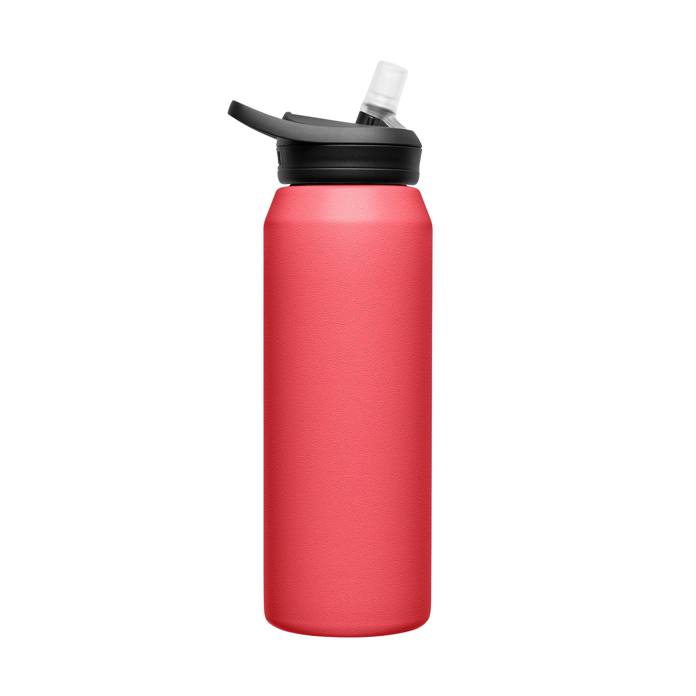 Camelbak Eddy+ Water Bottle With Straw 32Oz - Insulated Stainless Steel, Wild Strawberry