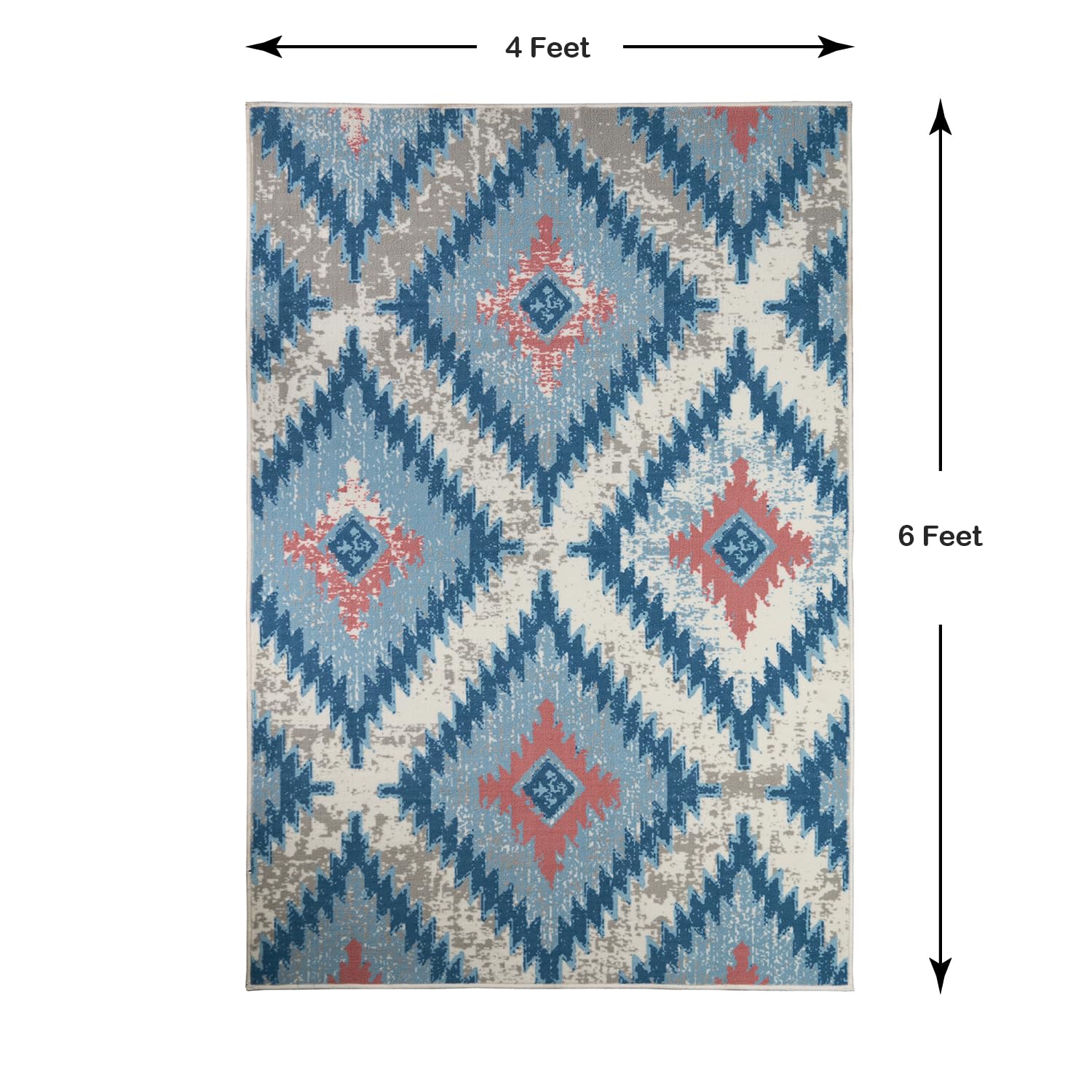 Welspun Wonder-Full Polyster Carpet-Teal