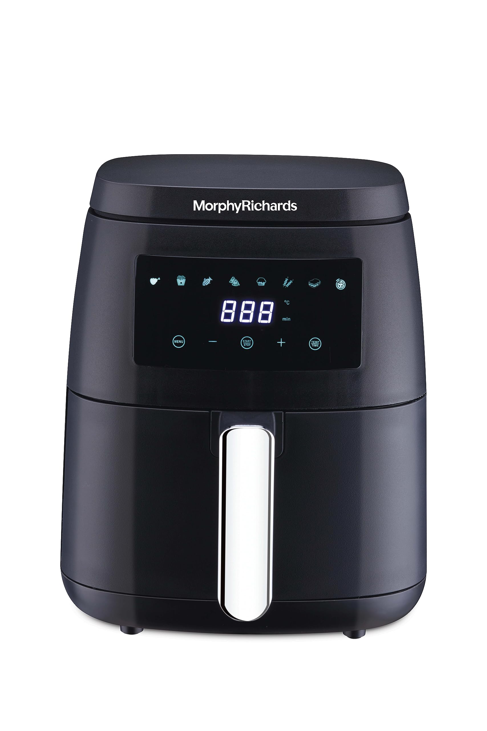 Morphy Richards Digital Air Fryer For Home|1500W With Digital Control|Dual Fan Technology|Adjustable Time & Temperature Control|