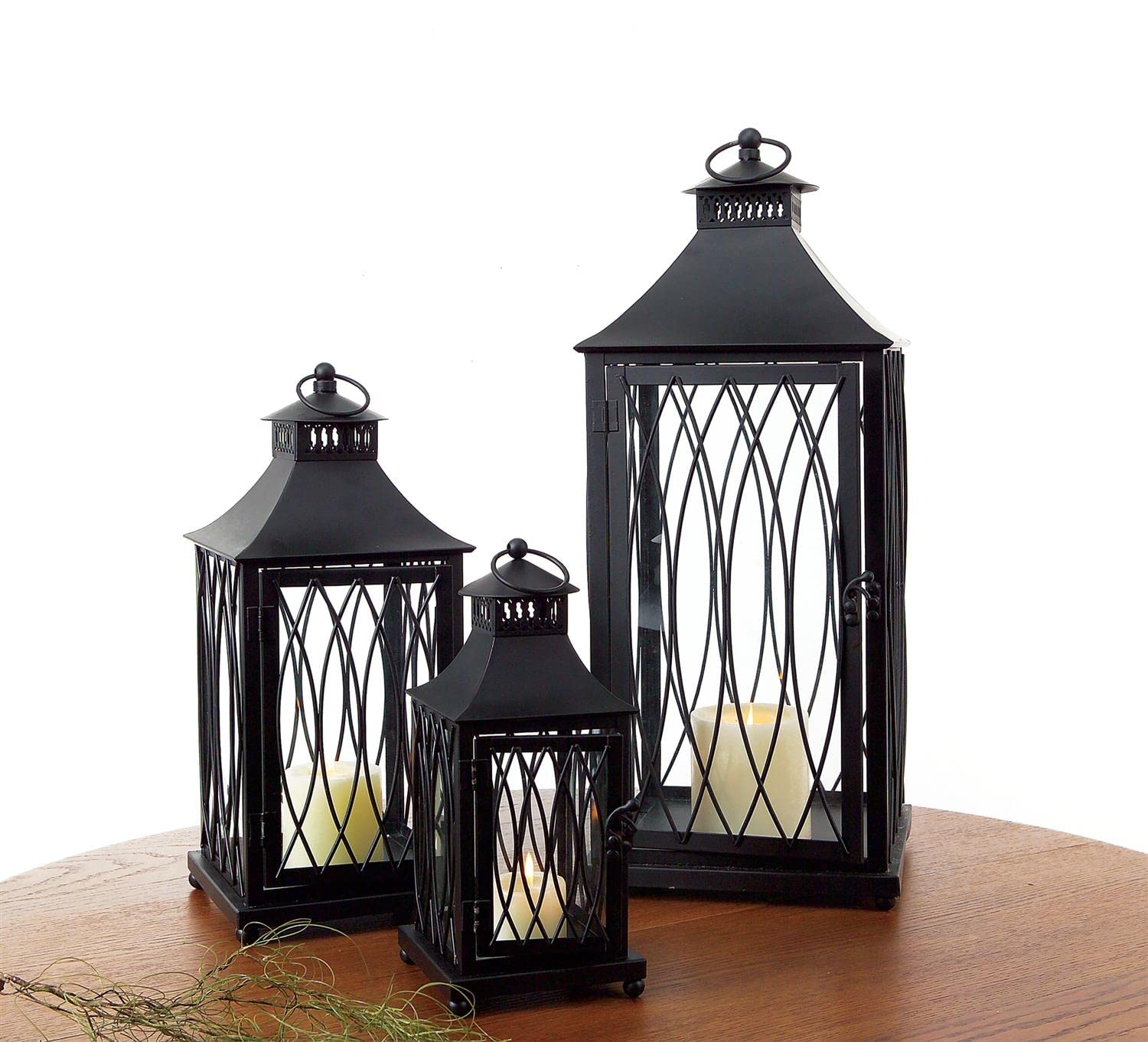 Melrose Teardrop Lantern, Set of 3