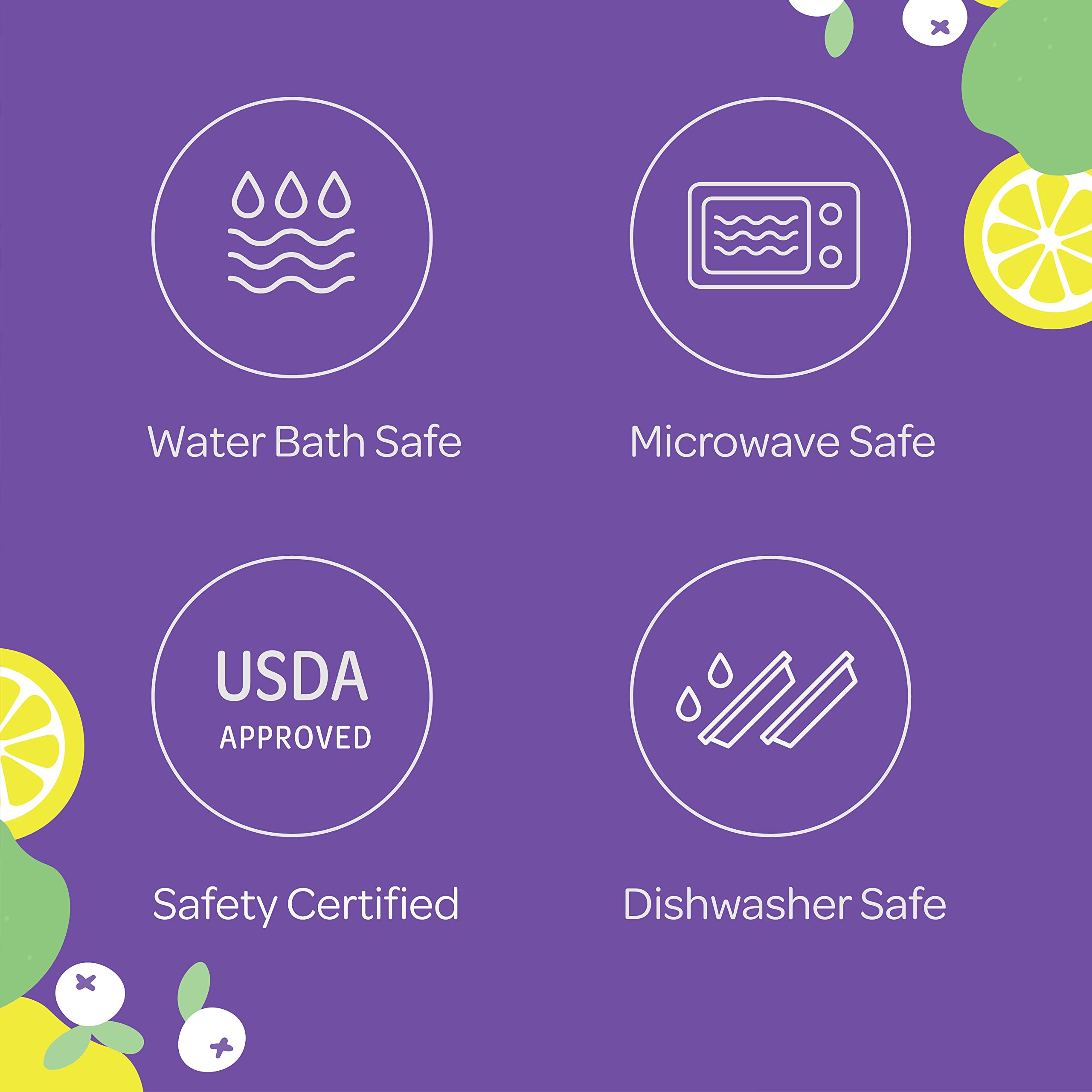 Sewanta Wide Mouth Mason Jars 16 Oz [5 Pack] With Mason Jar Lids And Bands, Mason Jars 16 Oz - For Canning, Fermenting, Pickling