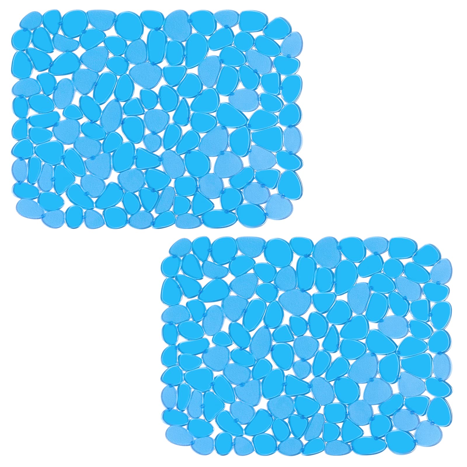 Bligli Pebble Sink Mat for Stainless Steel/Ceramic Sinks, PVC Eco-Friendly Sink Protectors Mats for Bottom of Kitchen Sink, Dish