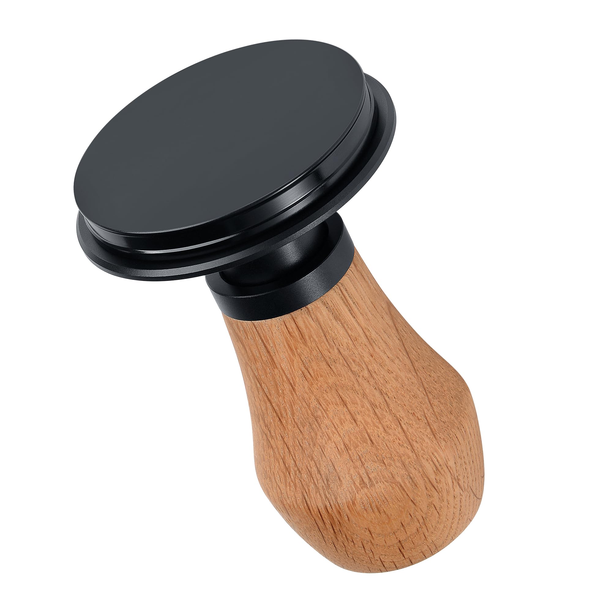Normcore 53.3Mm Espresso Coffee Tamper V4 - Spring Loaded Tamper With Titanium Pvd Coating Flat Base -15Lb / 25Lb / 30Lbs Replac