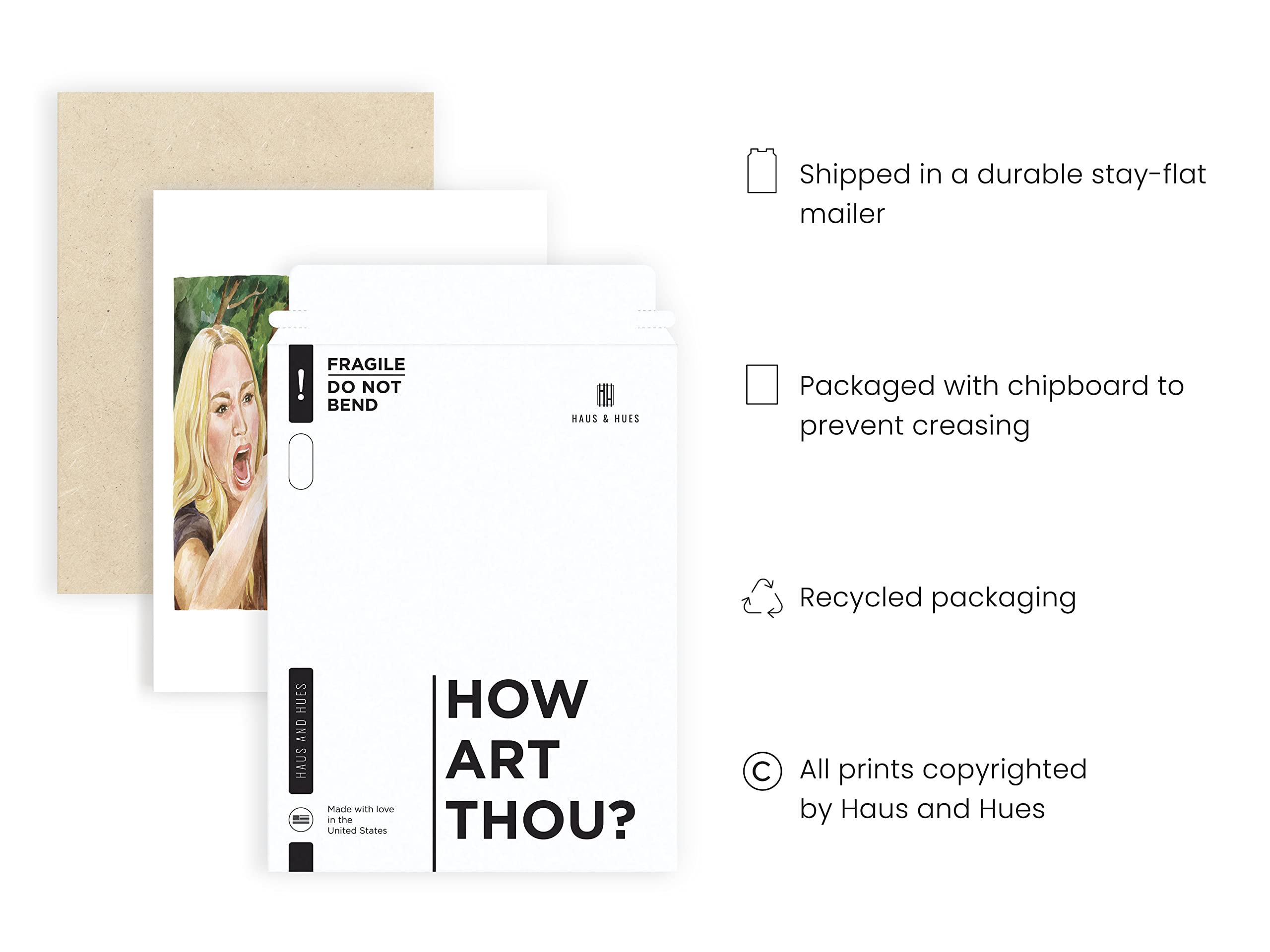 Haus And Hues Funny Art Print - Viral Cat Meme, 12X16 Unframed, Wall Art For Dorm Room, Teen Spaces