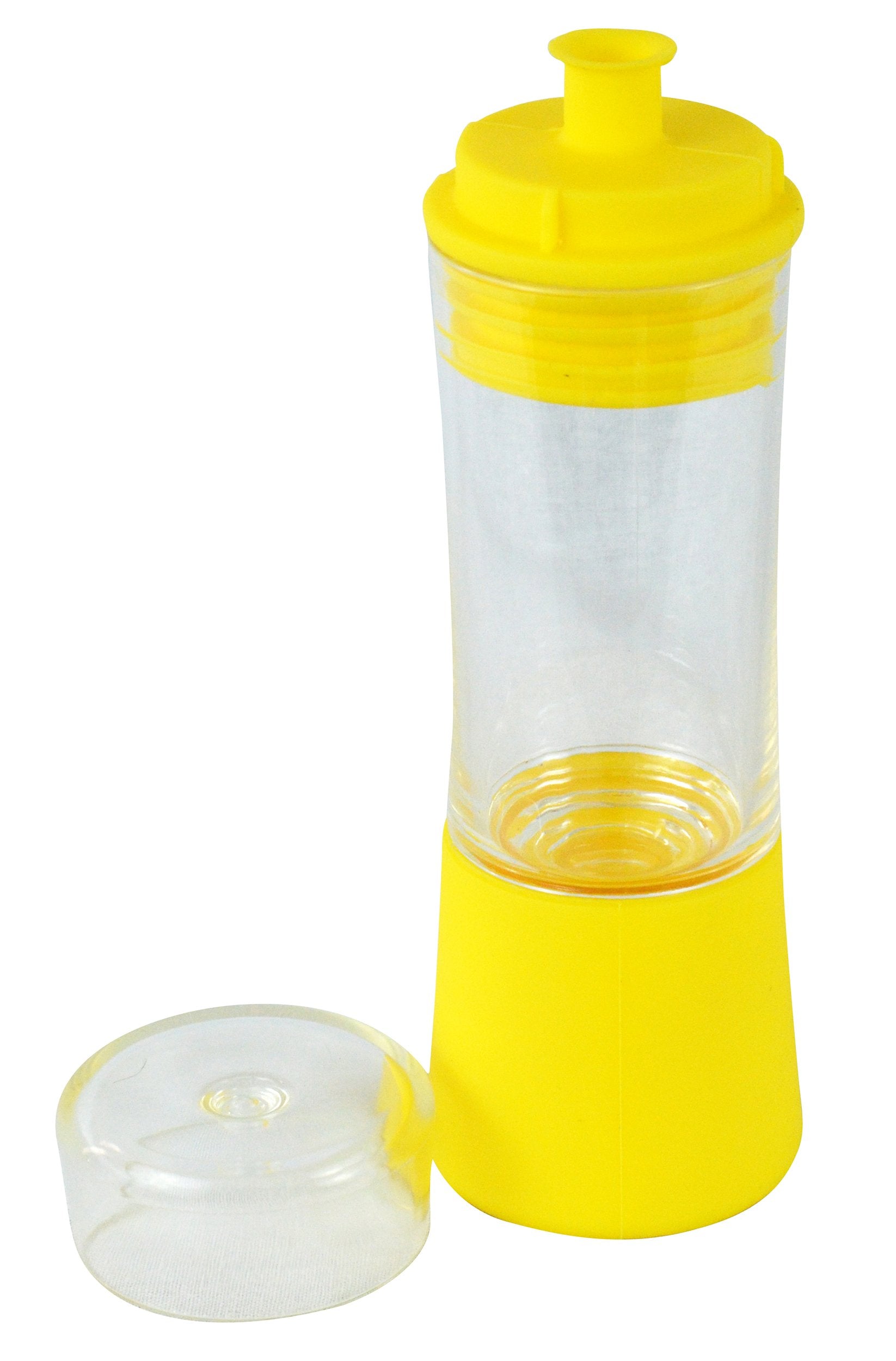 Southern Homewares 3 In 1 Dispenser Refillable Basting Brush Sauces Marinades Bbq Oil Pans Bottle Silicone Bpa-Free