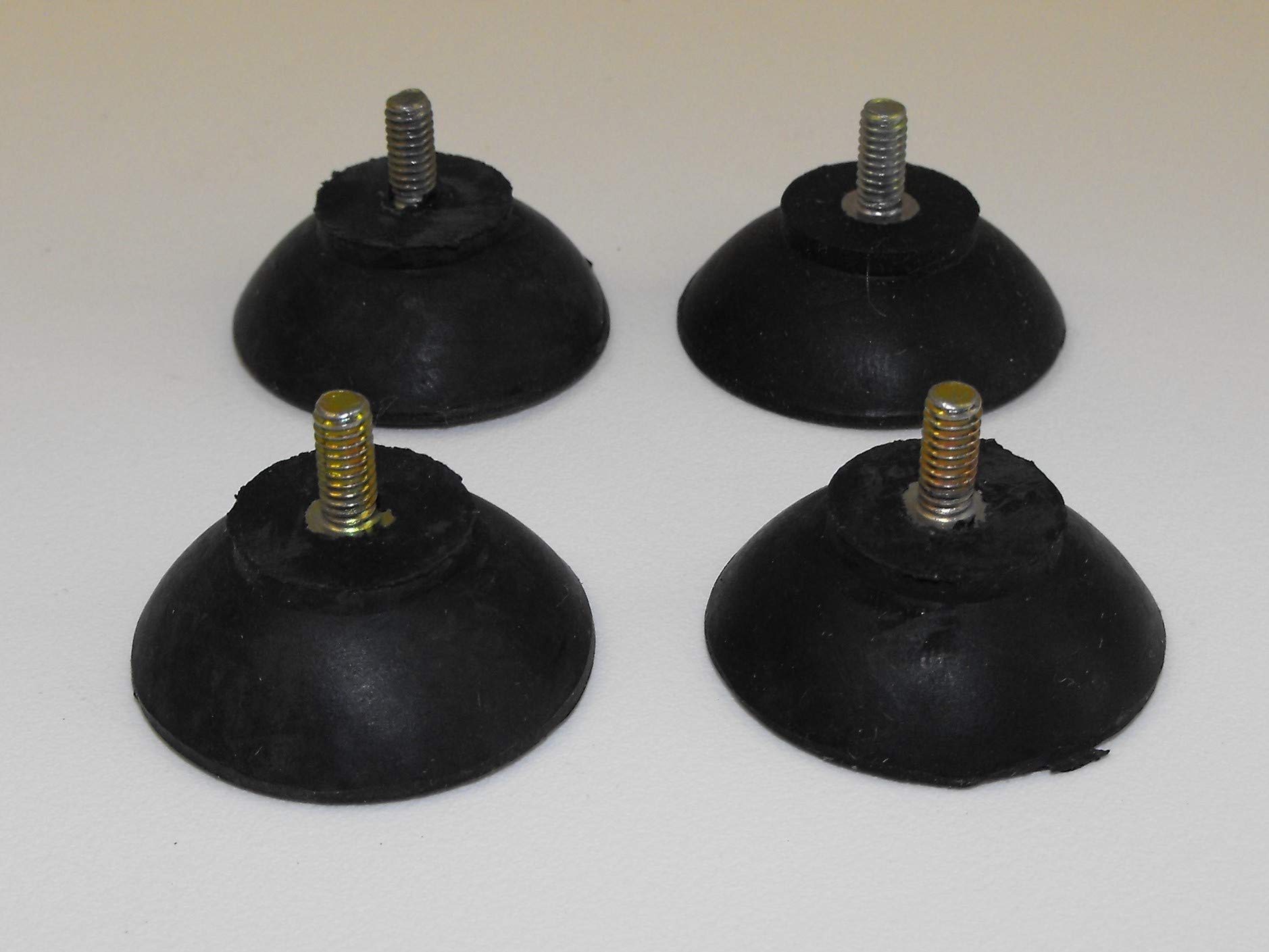 4 New Rubber Suction Cup Feet For Vintage Rival Shred O Mat and Grind O Mat Replacement Cups