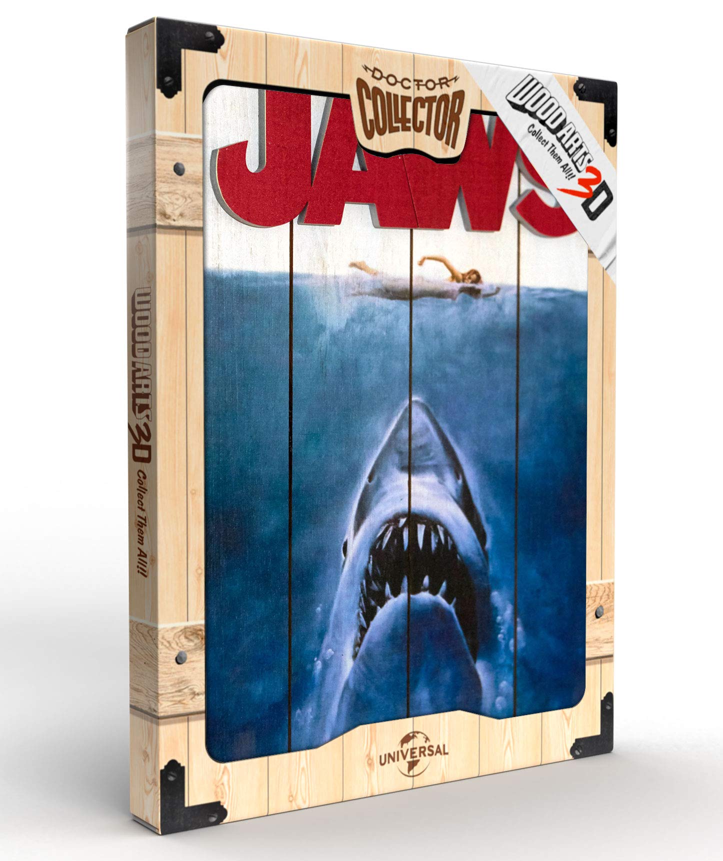 Doctor Collector Dcjaws03 Jaws Summer Of '75 Woodarts 3D Print,16 X 12 Inches